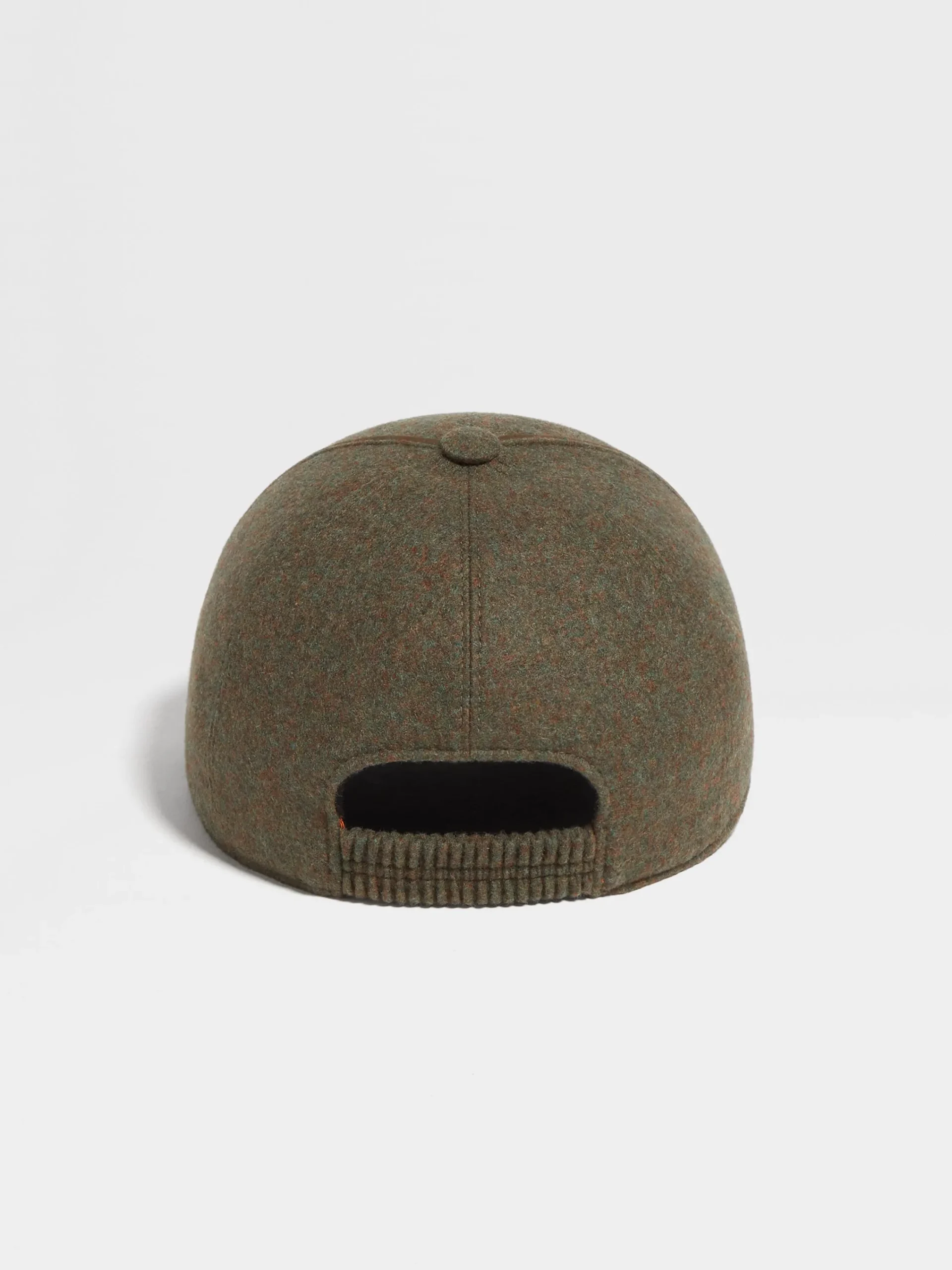 Small Gifts|Travel In Style>ZEGNA Army Green Multimélange Oasi Cashmere Baseball Cap ArmyGreenMultimélange
