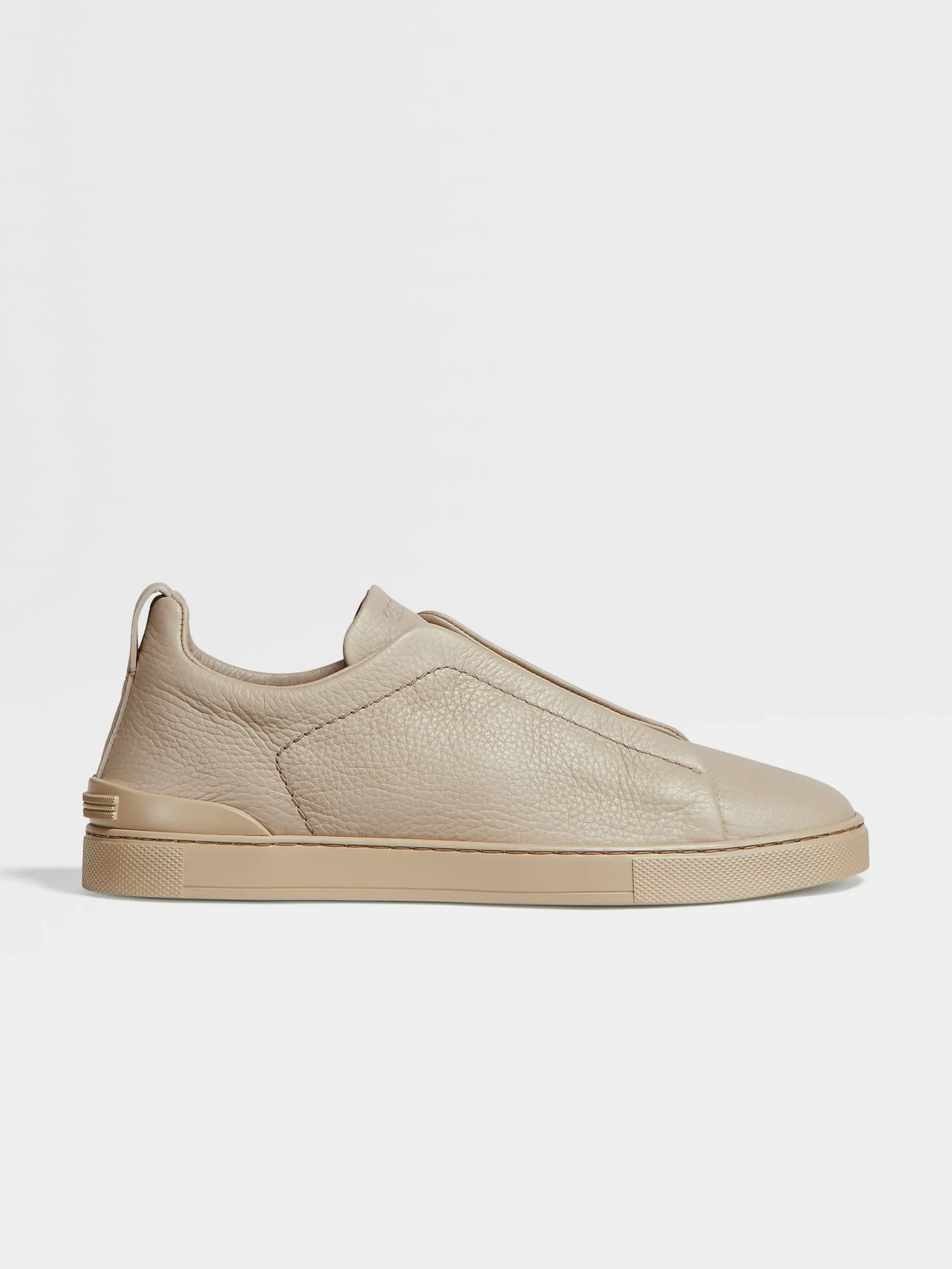 Travel In Style|Sneakers>ZEGNA Deerskin Triple Stitch™ Sneakers Beige