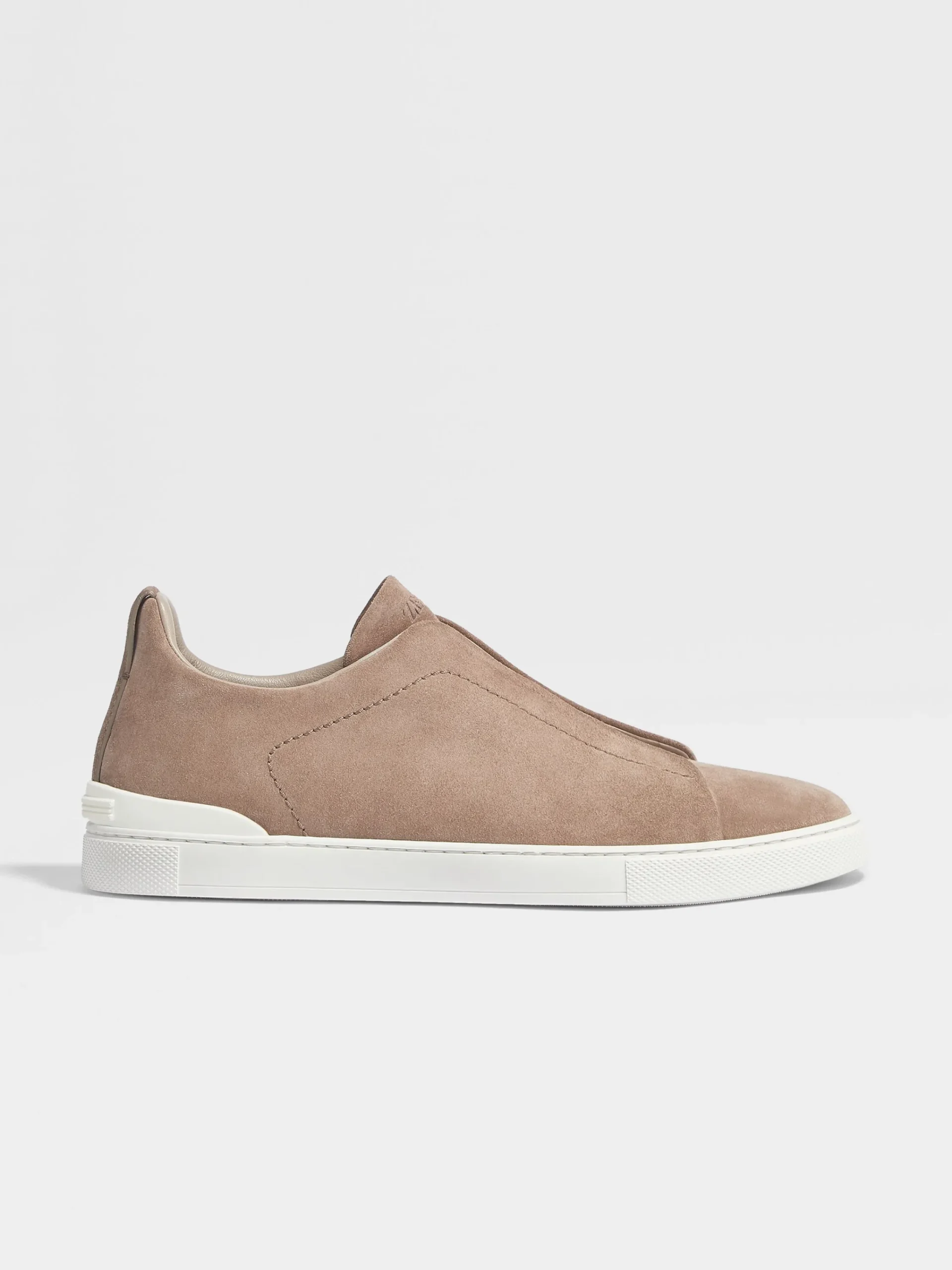Sneakers>ZEGNA Suede Triple Stitch™ Sneakers Beige