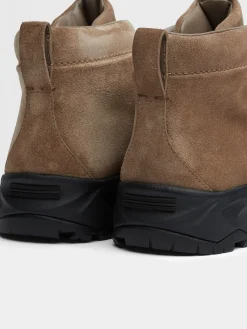 Boots|Sneakers>ZEGNA Suede Triple Stitch™ Vetta Sneakers Beige
