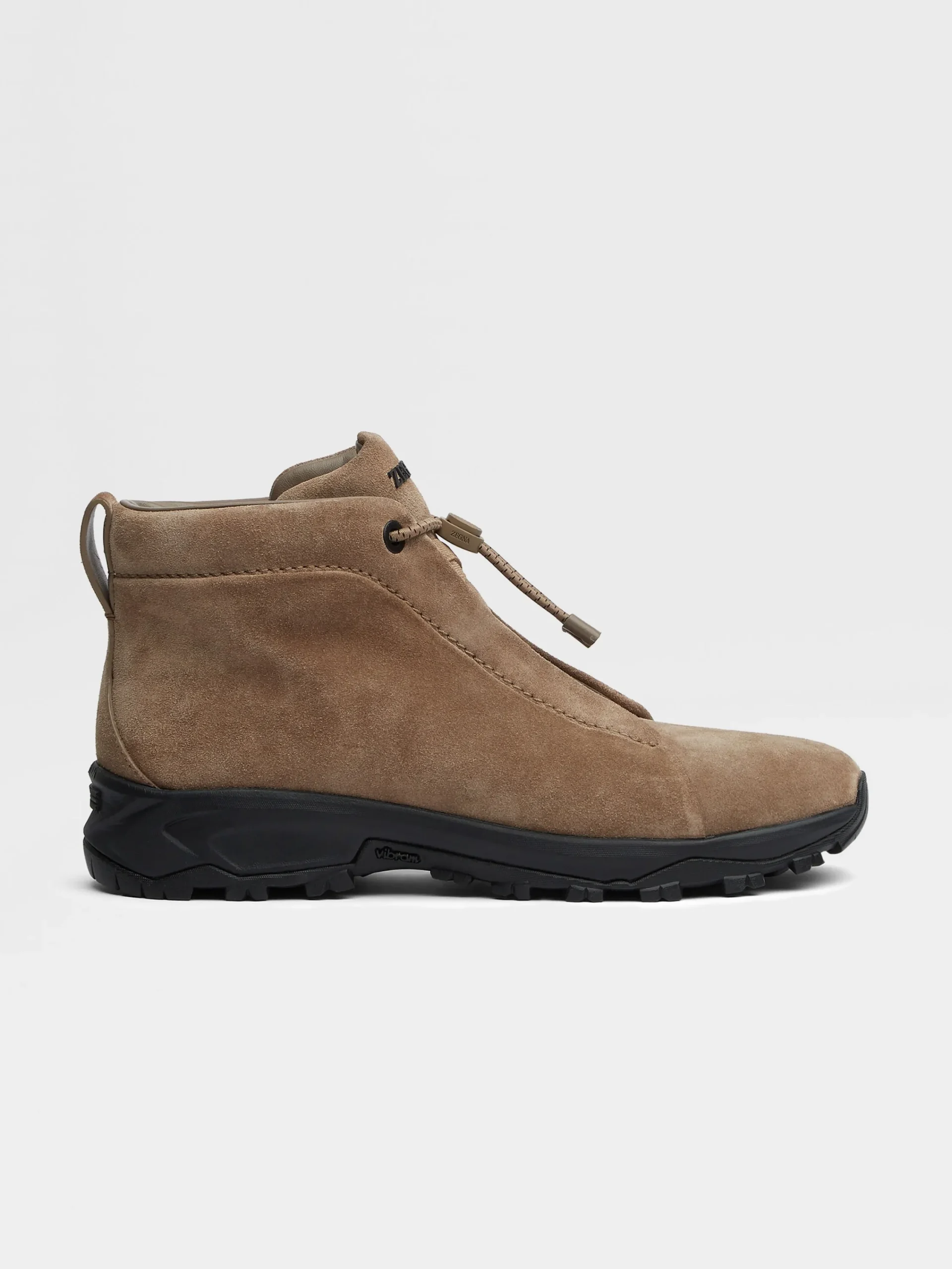 Boots|Sneakers>ZEGNA Suede Triple Stitch™ Vetta Sneakers Beige