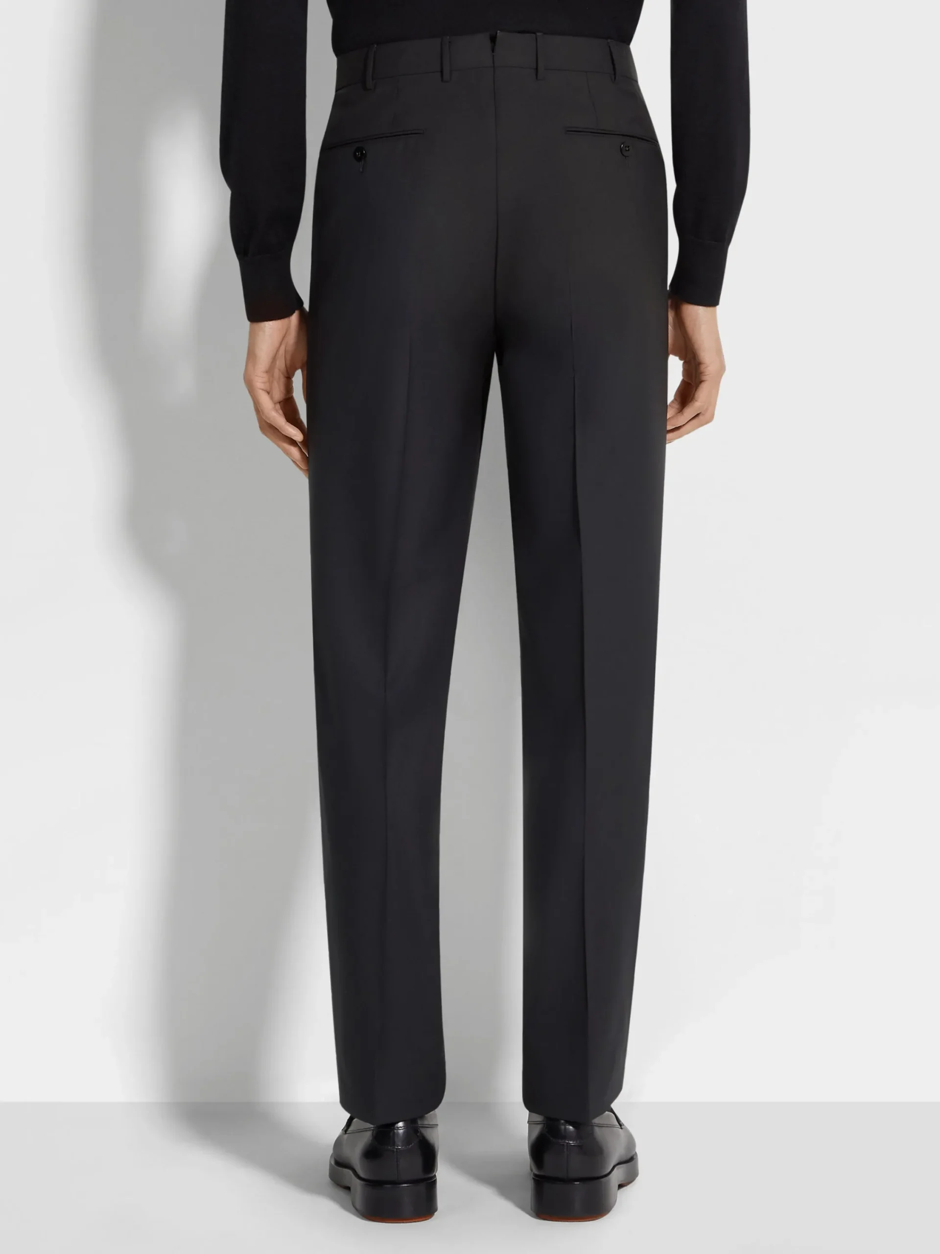 Pants>ZEGNA High Performance™ Wool Pants Black