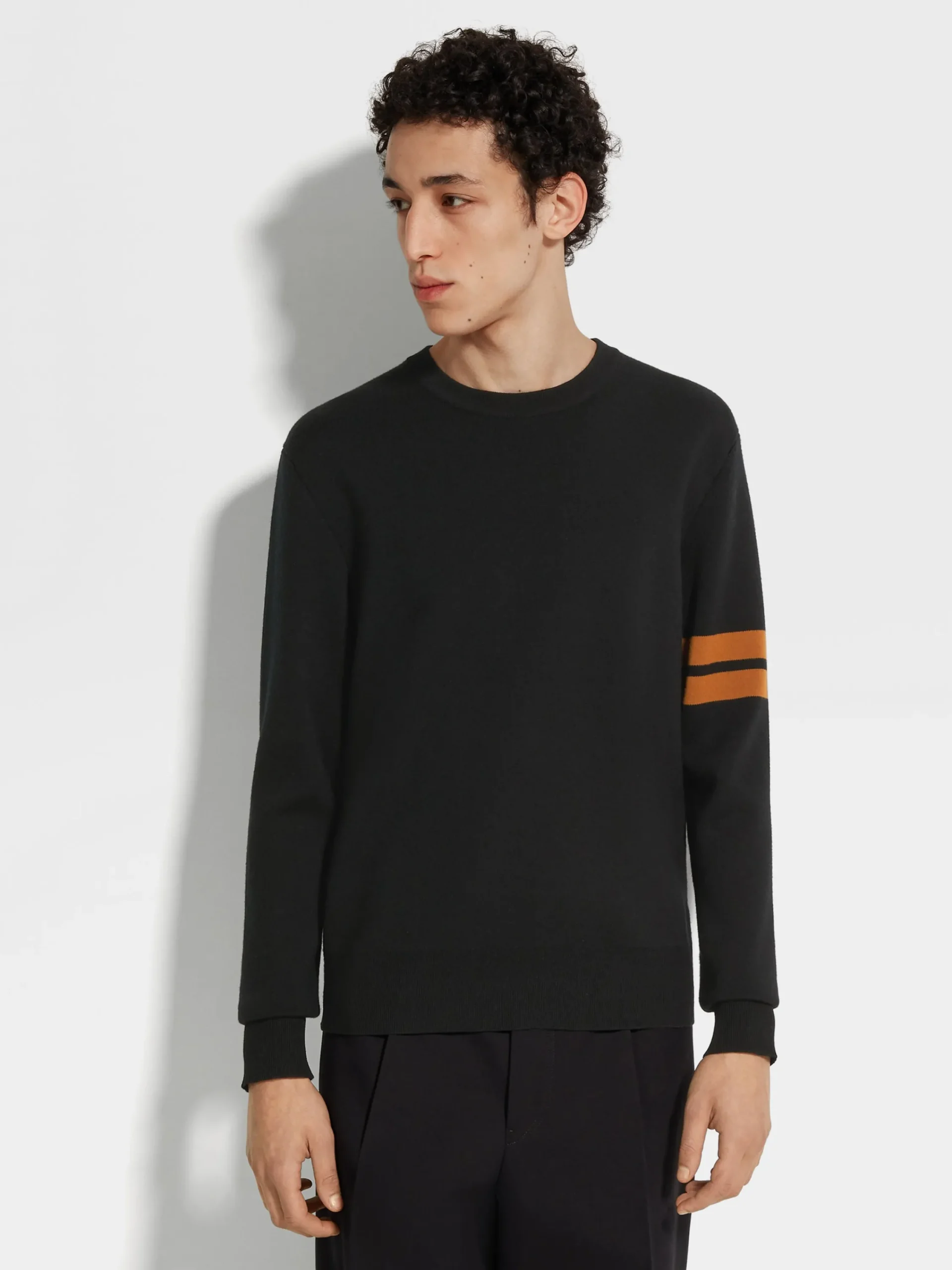 Sweaters>ZEGNA High Performance™ Wool Crewneck Black