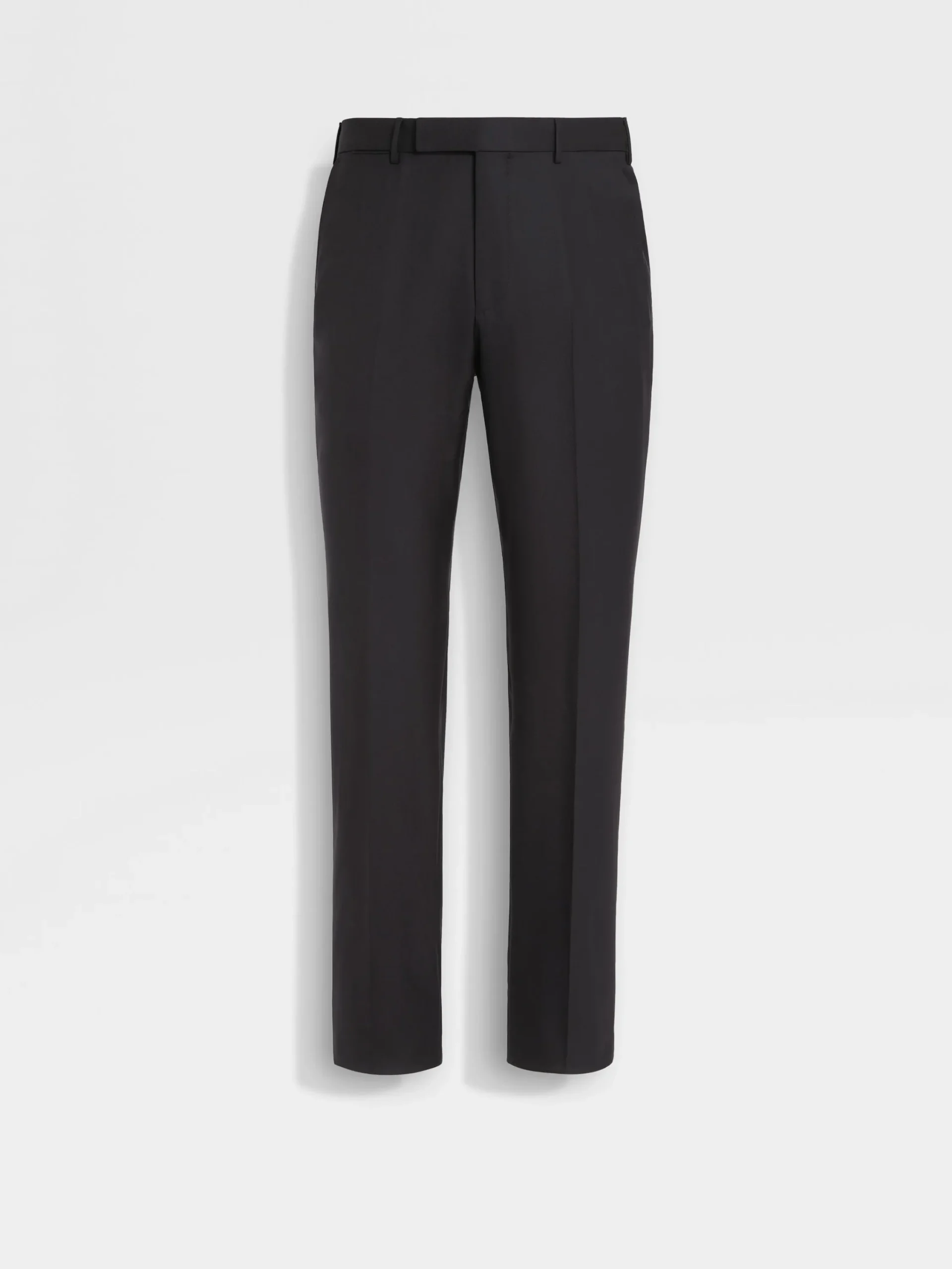 Pants>ZEGNA 15milmil15 Wool Pants Black