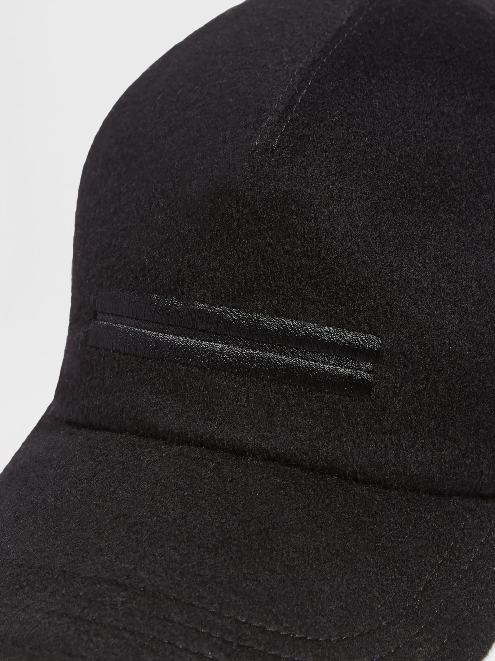 Travel In Style|Soft Accessories>ZEGNA Oasi Cashmere Baseball Cap Black