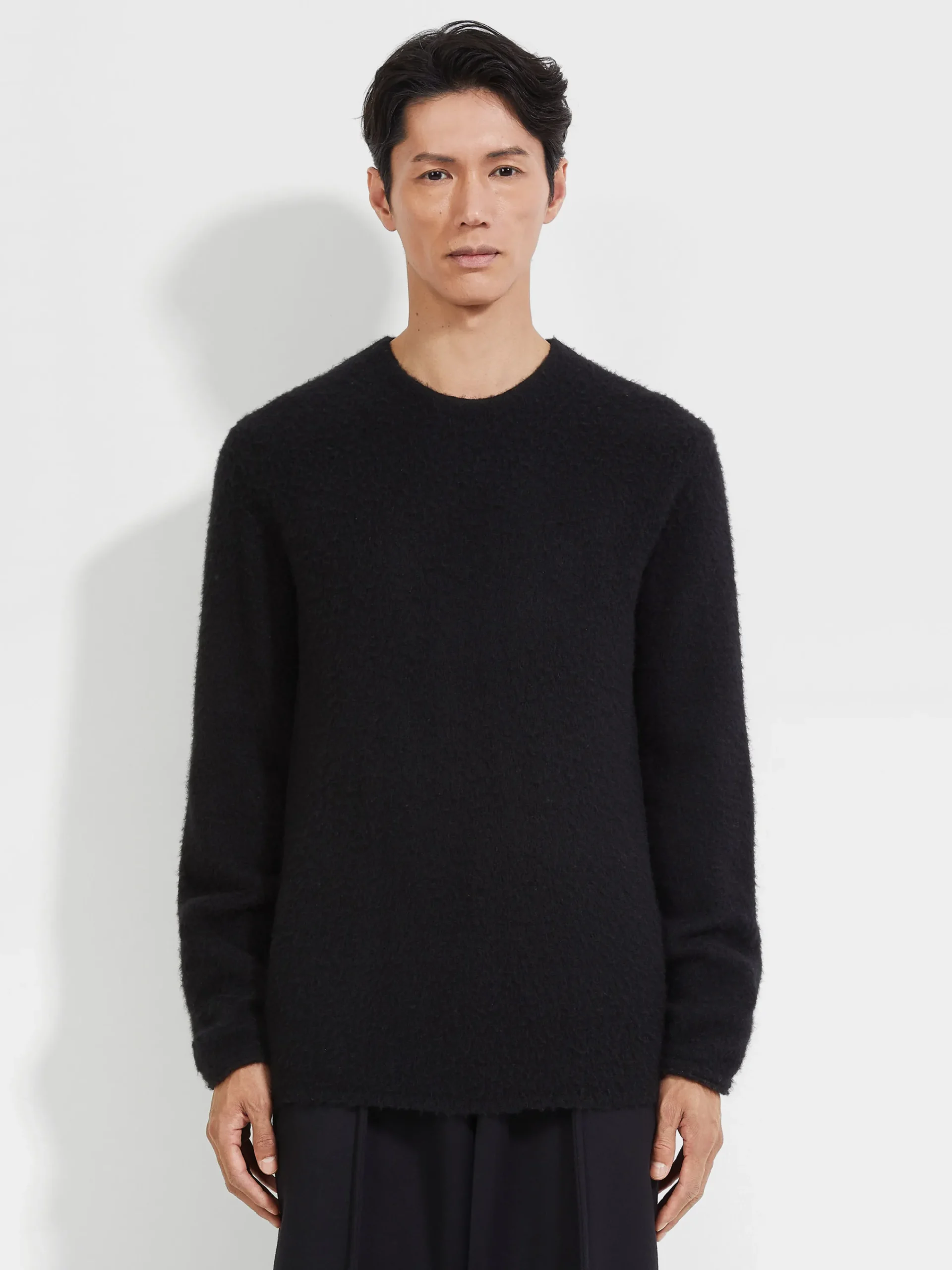 Sweaters>ZEGNA Oasi Cashmere Crewneck Black