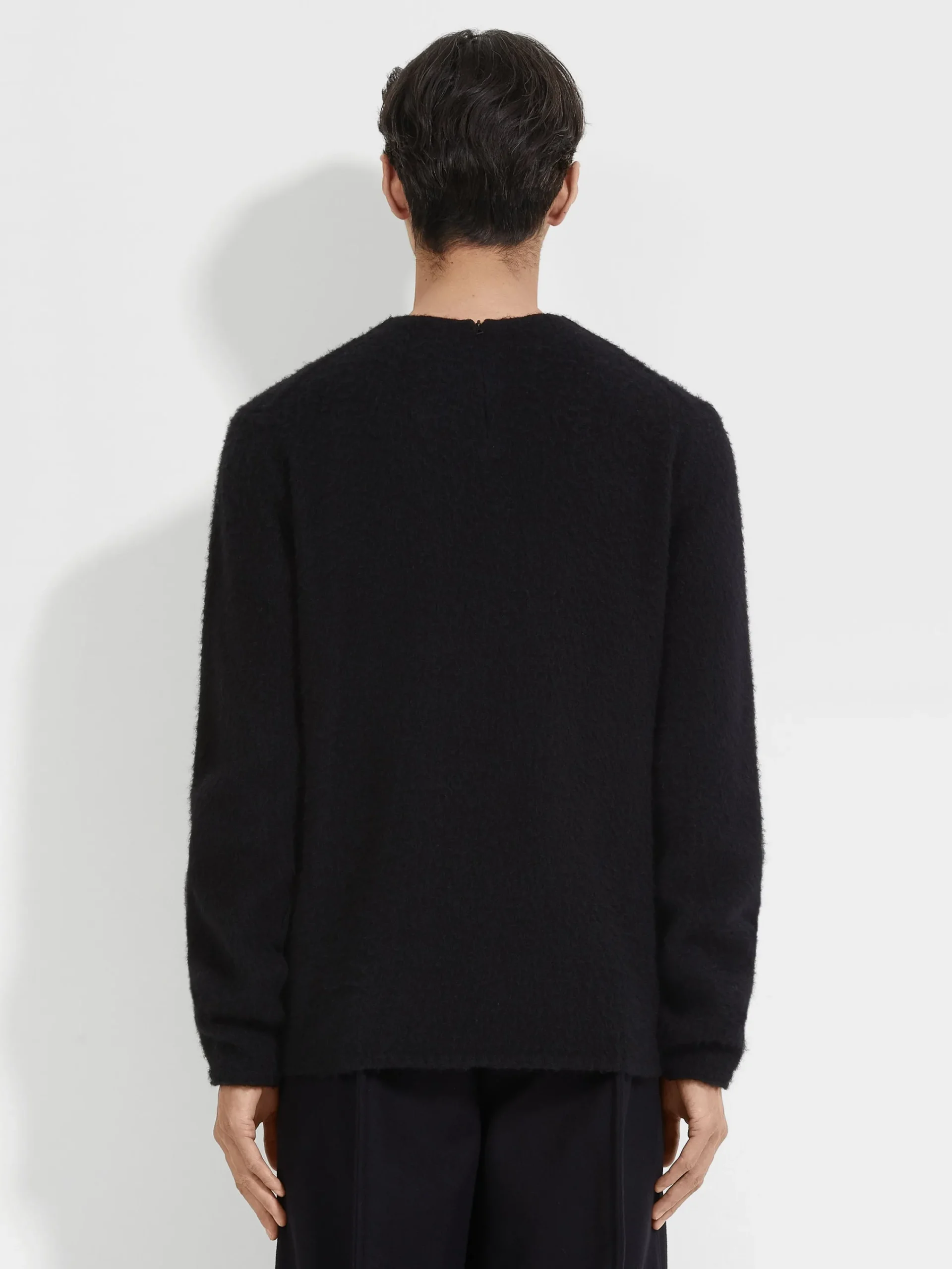 Sweaters>ZEGNA Oasi Cashmere Crewneck Black