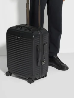 Travel In Style|Bags And Wallets>ZEGNA Polycarbonate Trolley Black