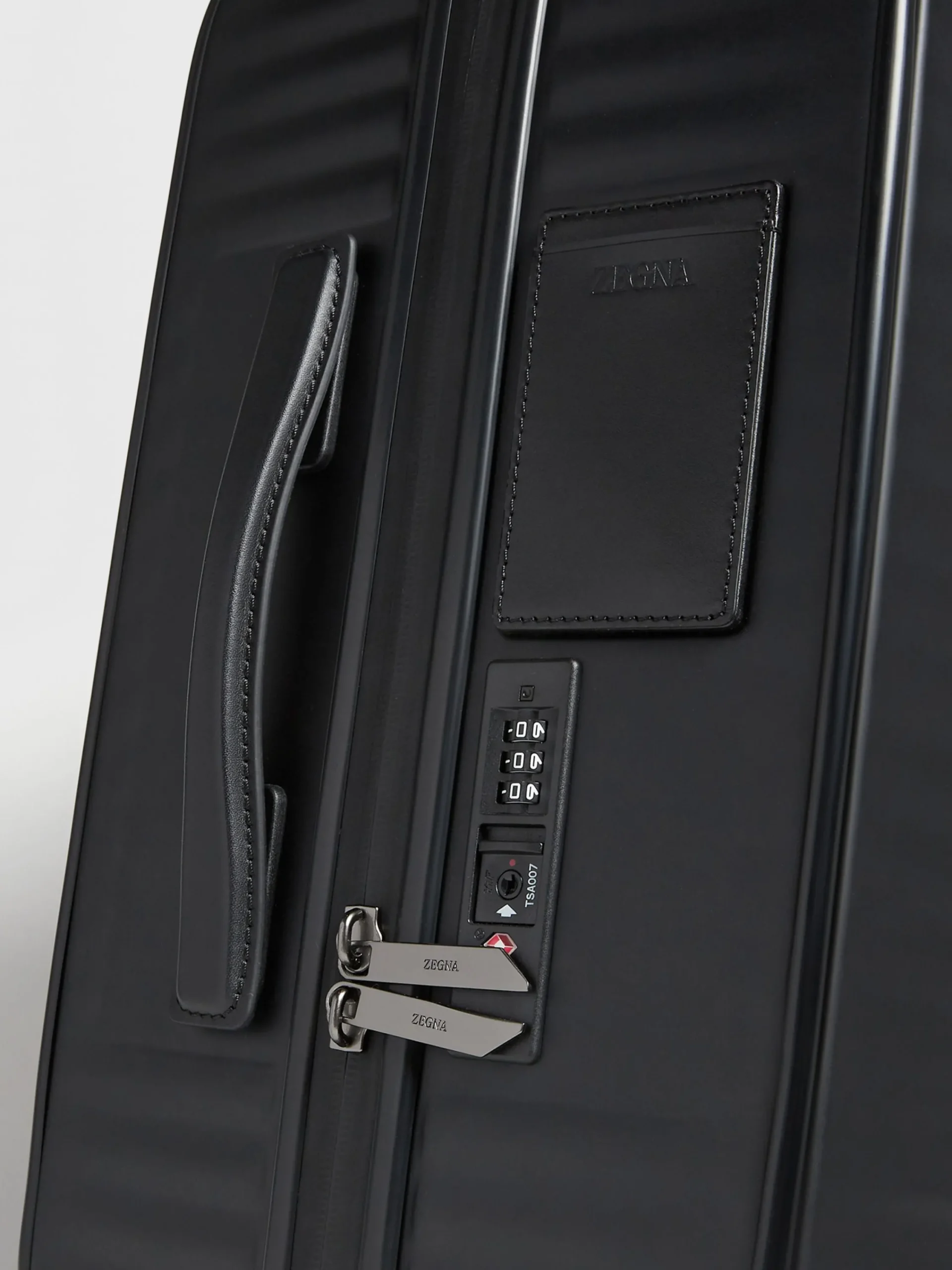 Travel In Style|Bags And Wallets>ZEGNA Polycarbonate Trolley Black