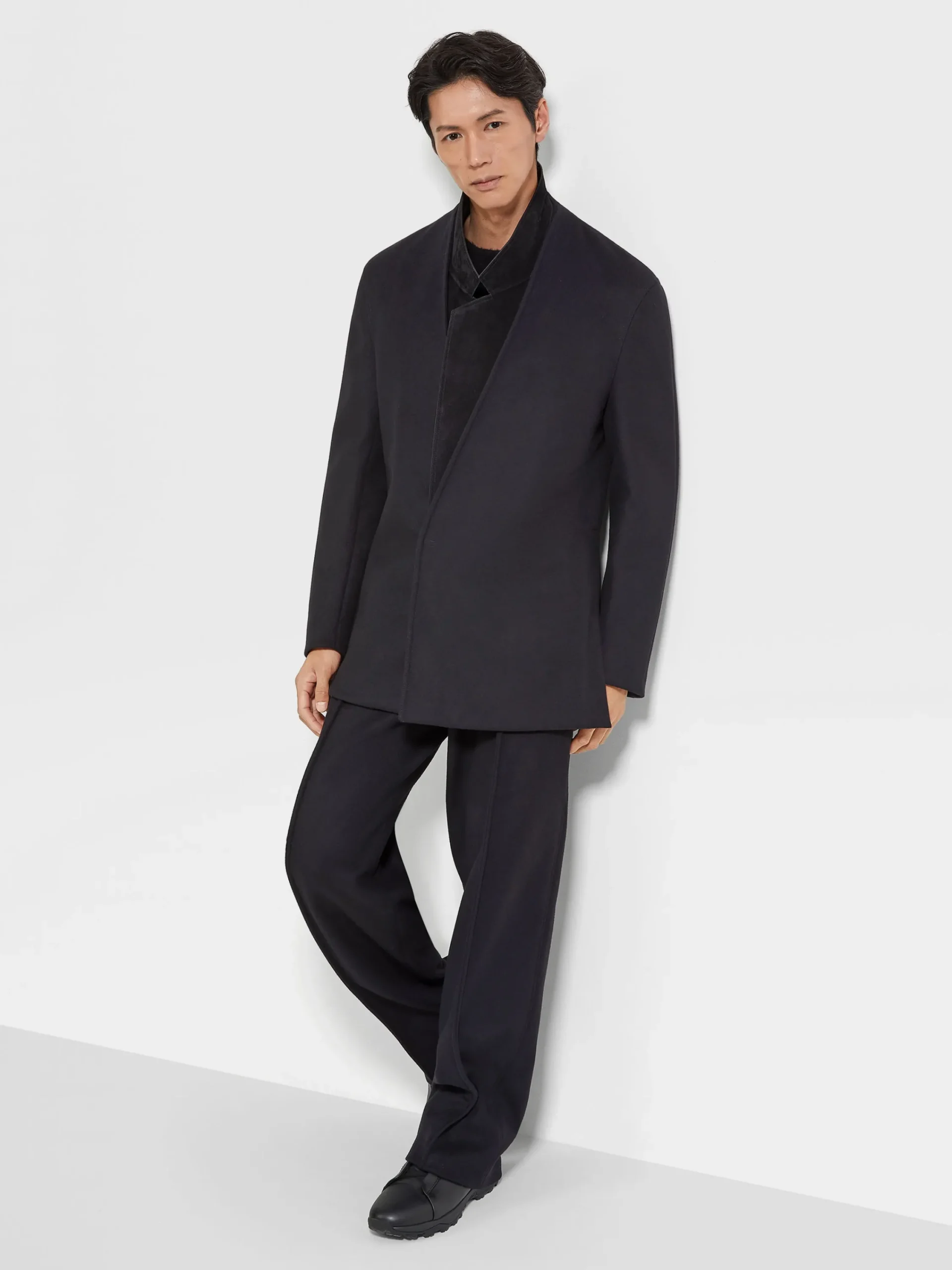 Blazers>ZEGNA Trofeo™ Cashmere Jacket Black