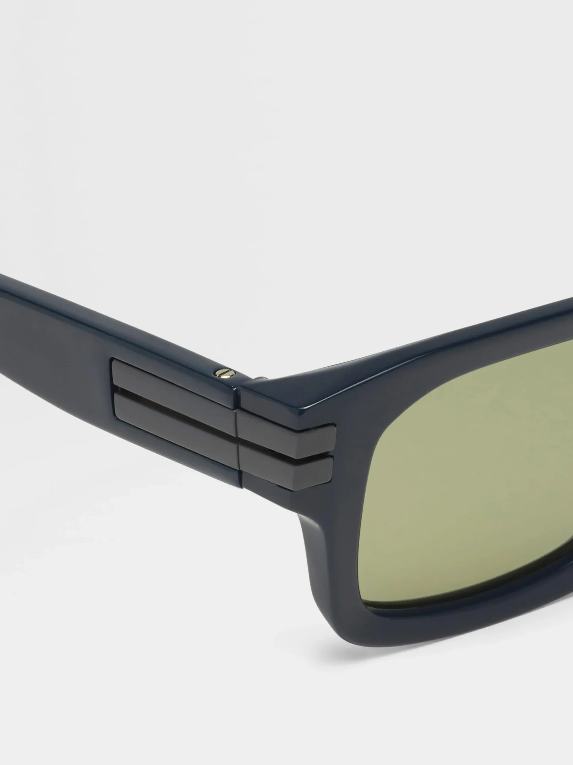 Sunglasses>ZEGNA Acetate Sunglasses Blue