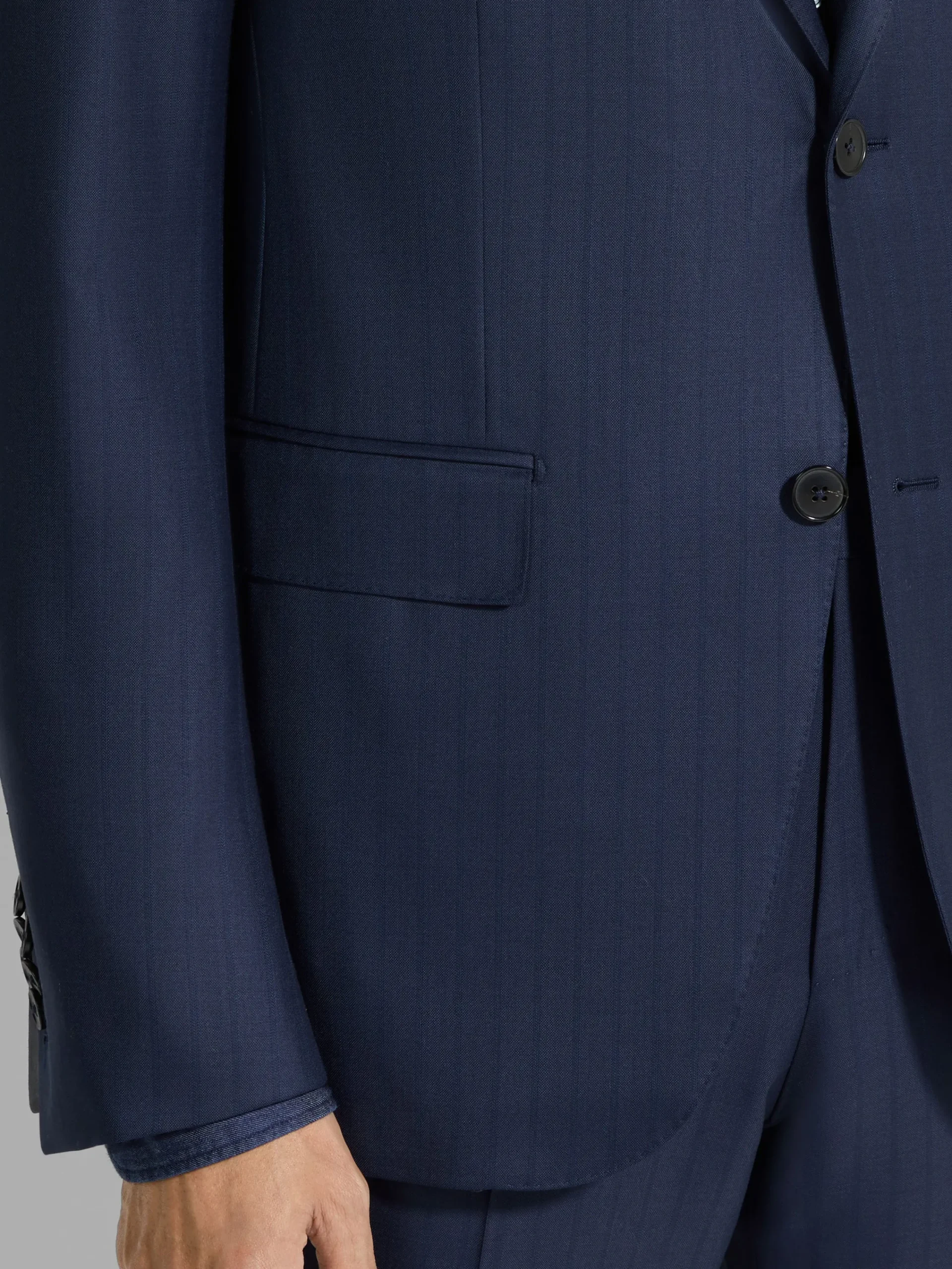 Suits>ZEGNA 15milmil15 Wool Suit Blue