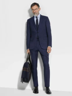 Suits>ZEGNA Oasi Cashmere Suit Blue