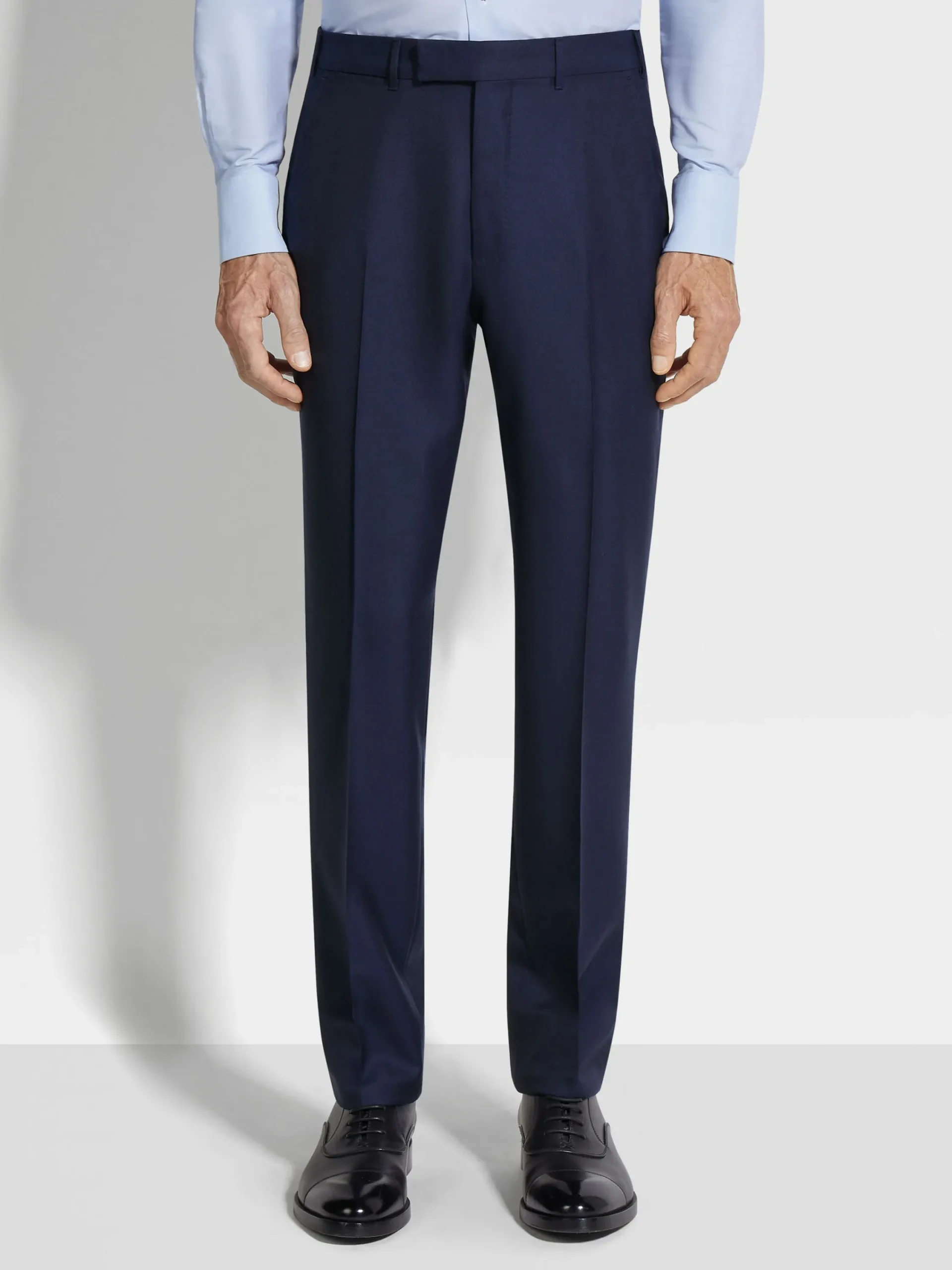 Suits>ZEGNA Oasi Cashmere Suit Blue