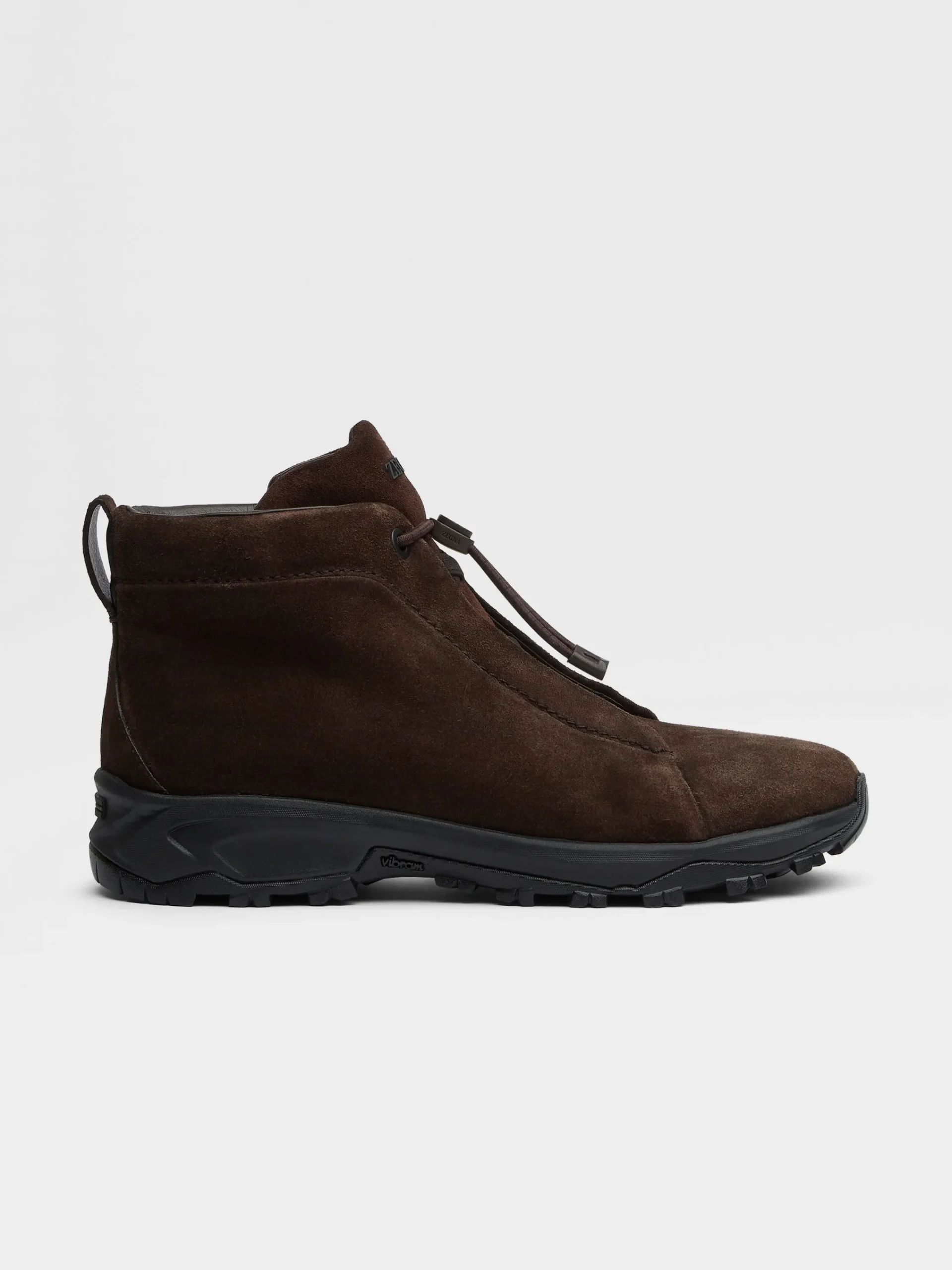 Travel In Style|Boots>ZEGNA Suede Triple Stitch™ Vetta Sneakers Brown