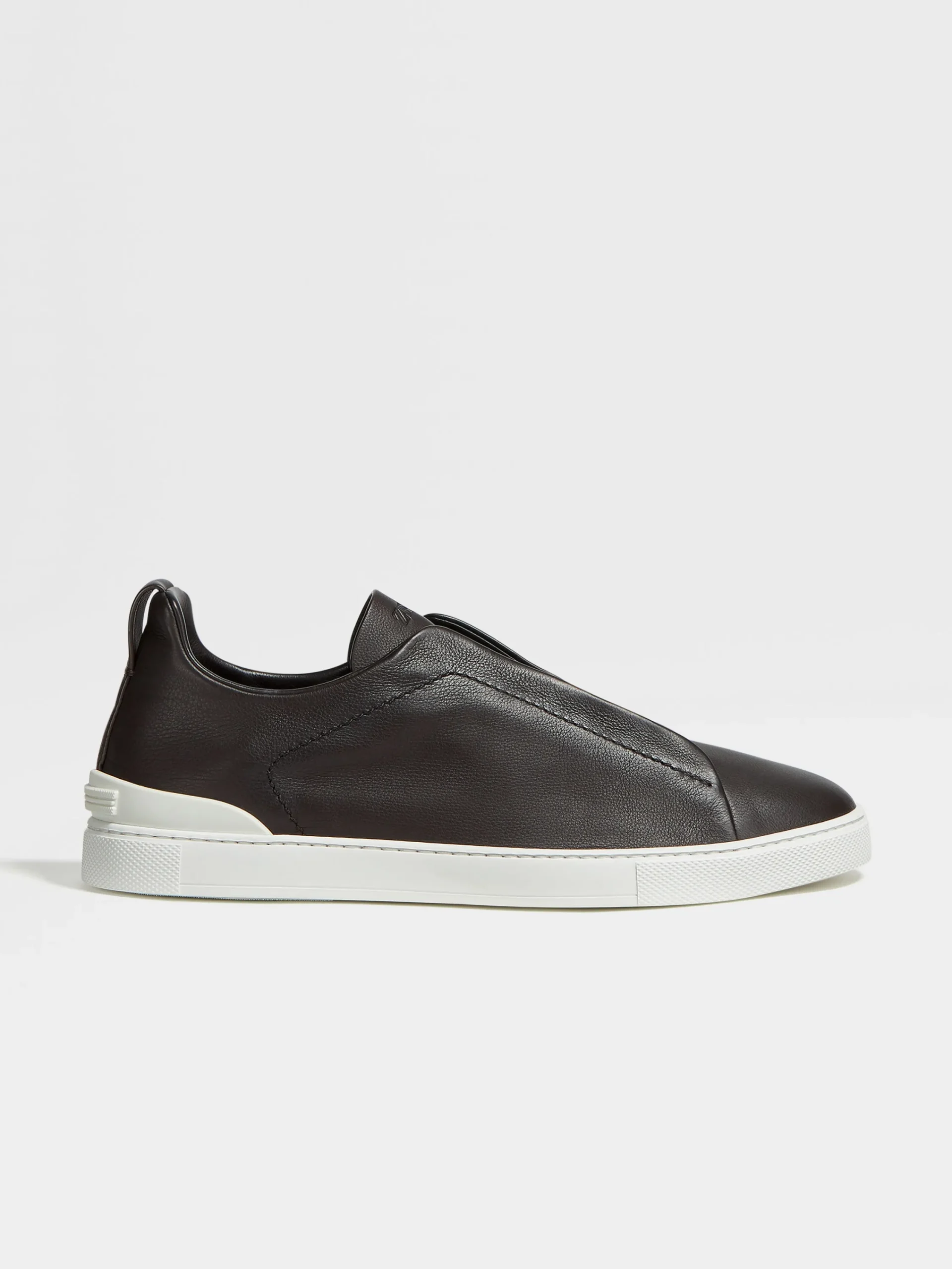 Sneakers>ZEGNA Triple Stitch™ SECONDSKIN Sneakers Brown