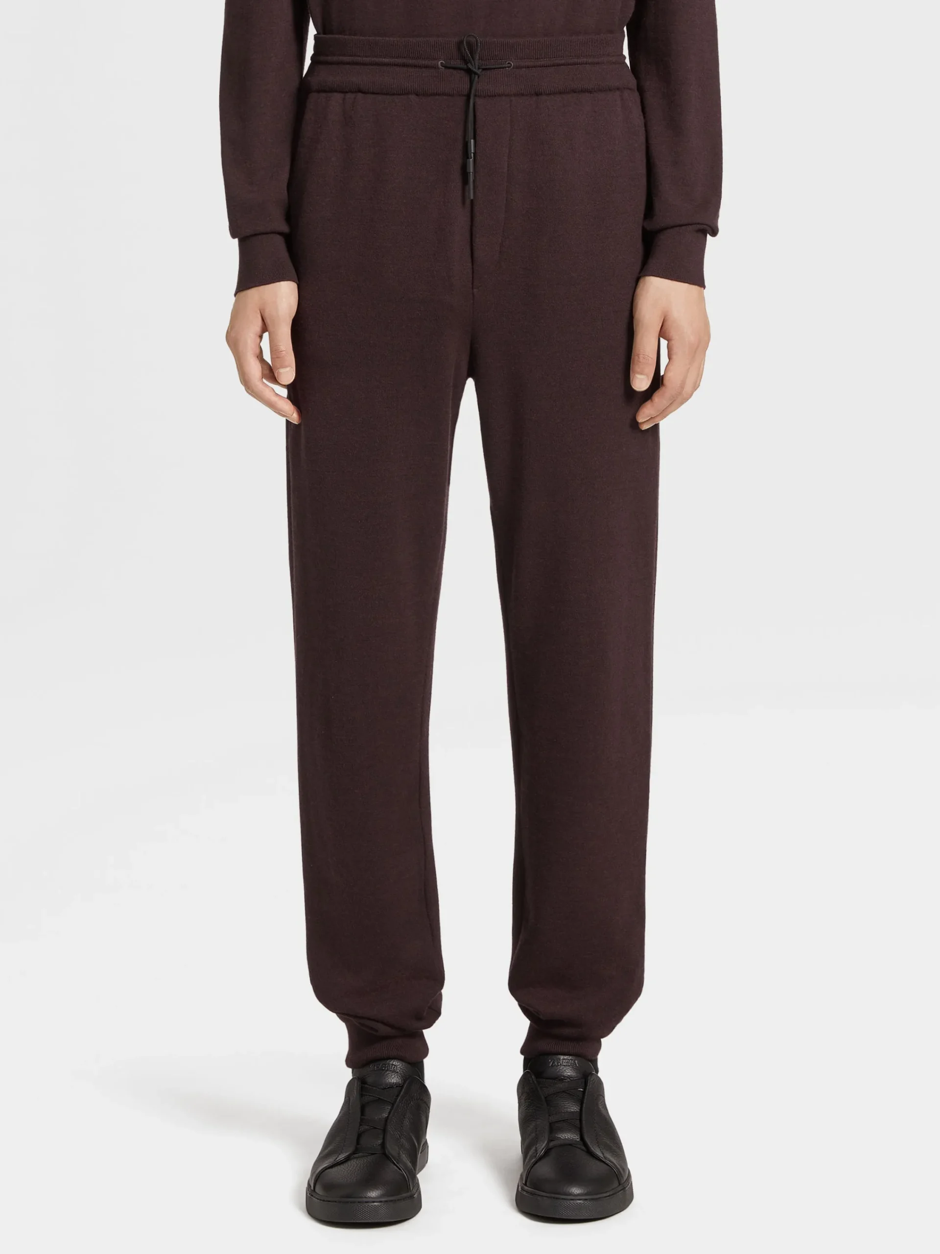 Joggers And Sweatshirts>ZEGNA 12milmil12 Jogger Pants Burgundy
