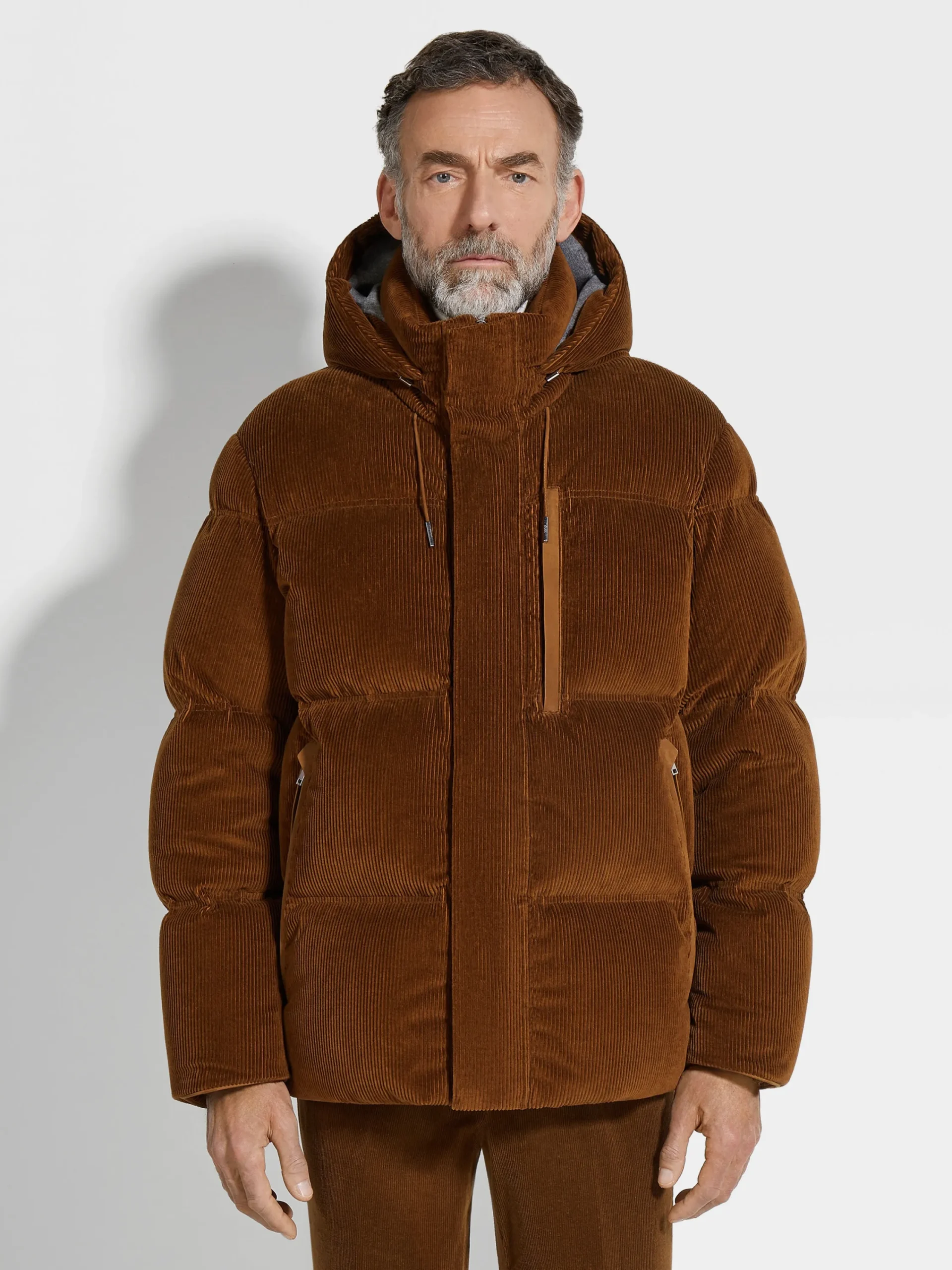 Travel In Style|Down Jackets>ZEGNA Cashco Blouson DarkFoliage