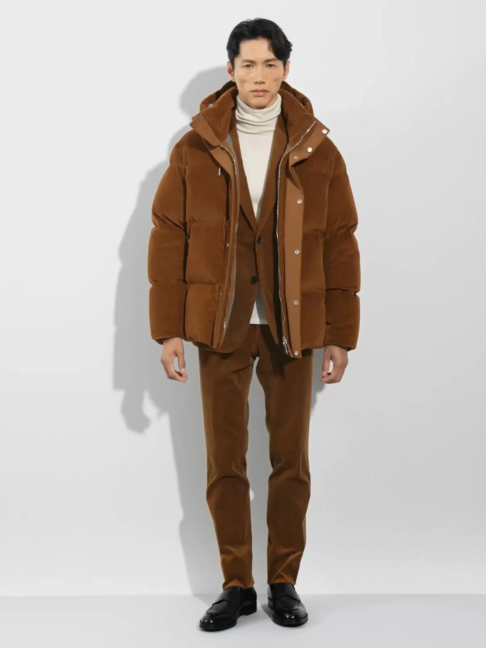 Travel In Style|Down Jackets>ZEGNA Cashco Blouson DarkFoliage