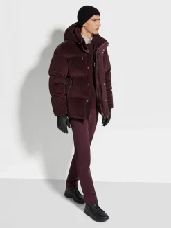 Down Jackets|Jackets And Coats>ZEGNA Cashco Blouson DarkPurple