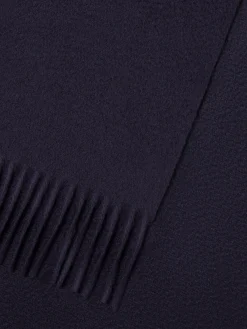 Small Gifts|Soft Accessories>ZEGNA Dark Blue Oasi Cashmere Scarf DarkBlue