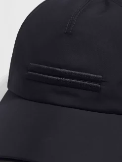 Gloves, Scarves And Hats>ZEGNA Dark Blue Technical Fabric Baseball Cap DarkBlue