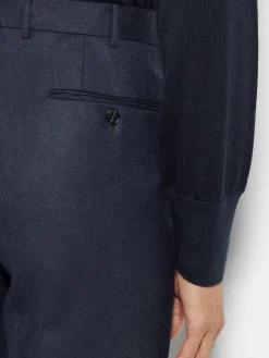 Pants>ZEGNA Dark Blue Wool Pants DarkBlue