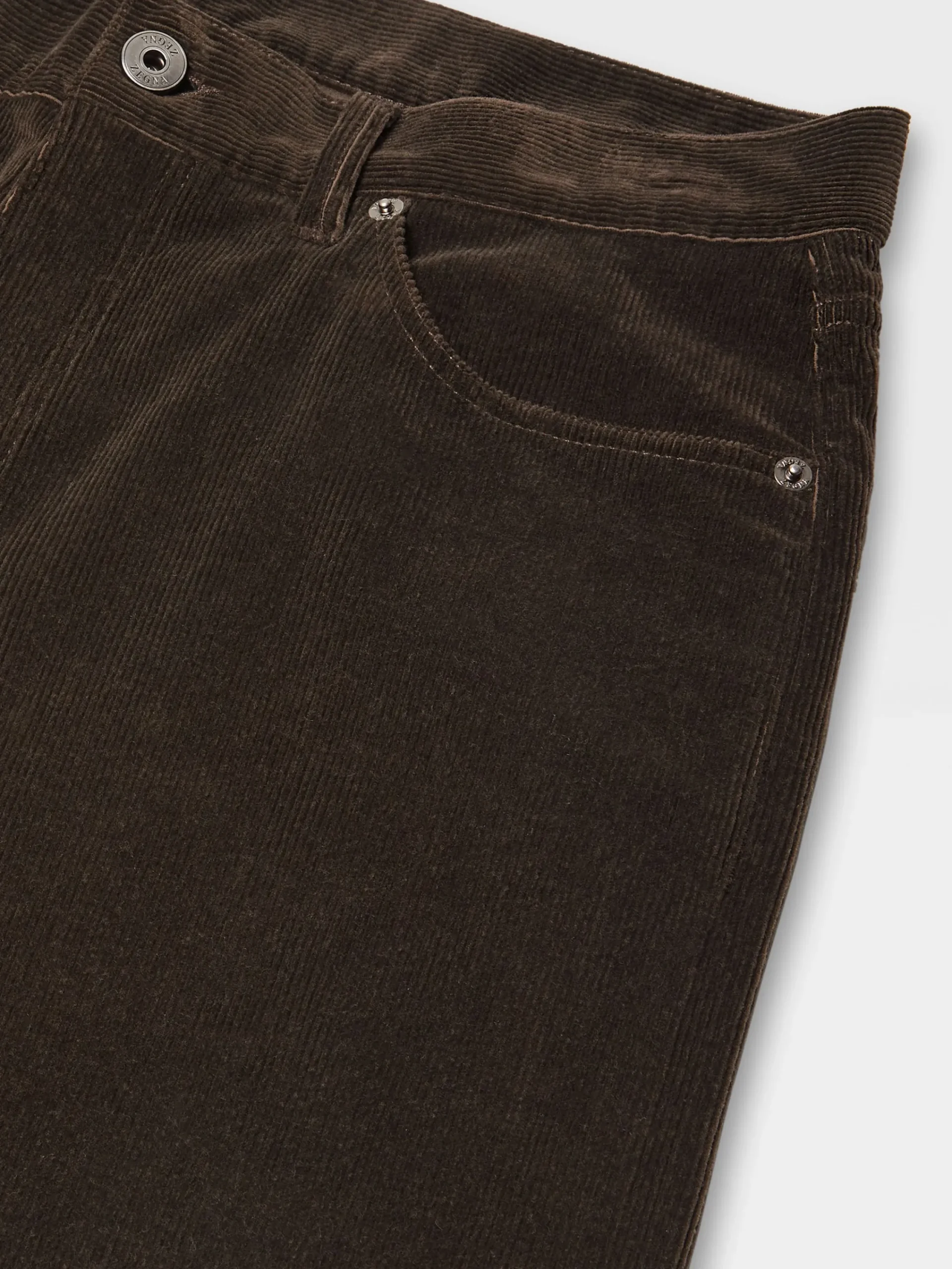 Jeans>ZEGNA Dark Brown Cashco Roccia Pants DarkBrown