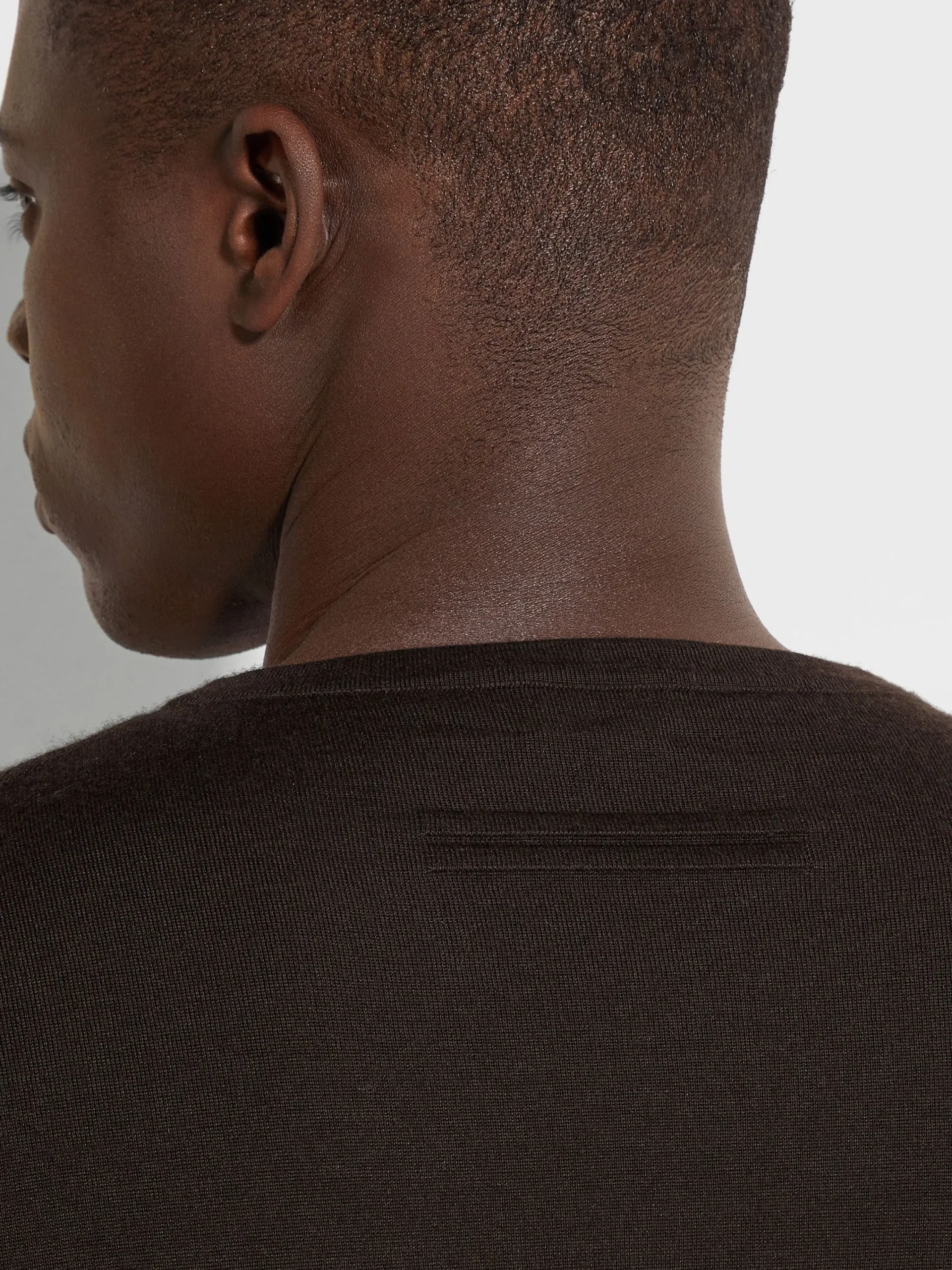 Travel In Style|Sweaters>ZEGNA Dark Brown Cashseta Crewneck DarkBrown