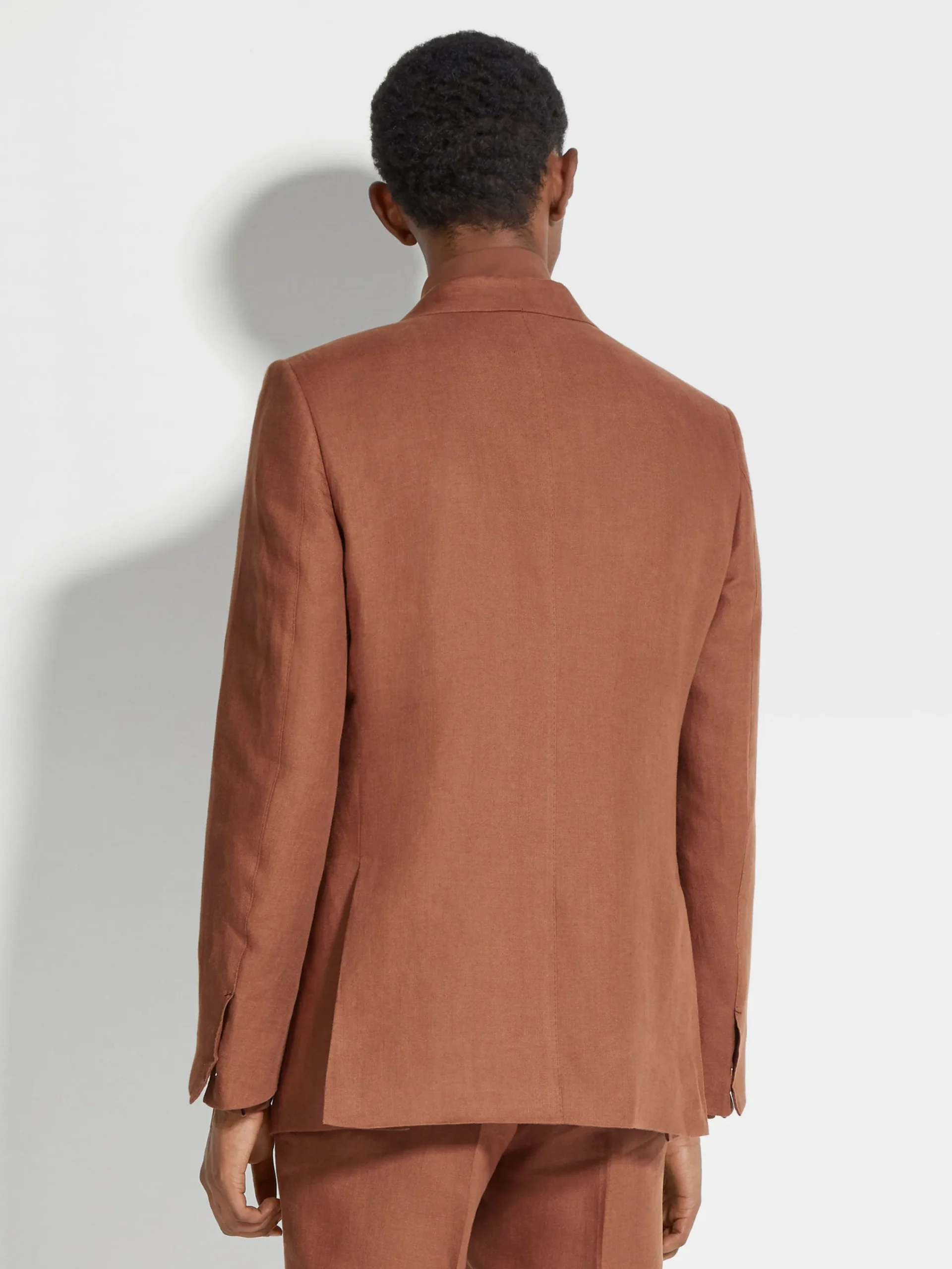 Blazers>ZEGNA Dark Foliage Oasi Lino Evening Jacket DarkFoliage