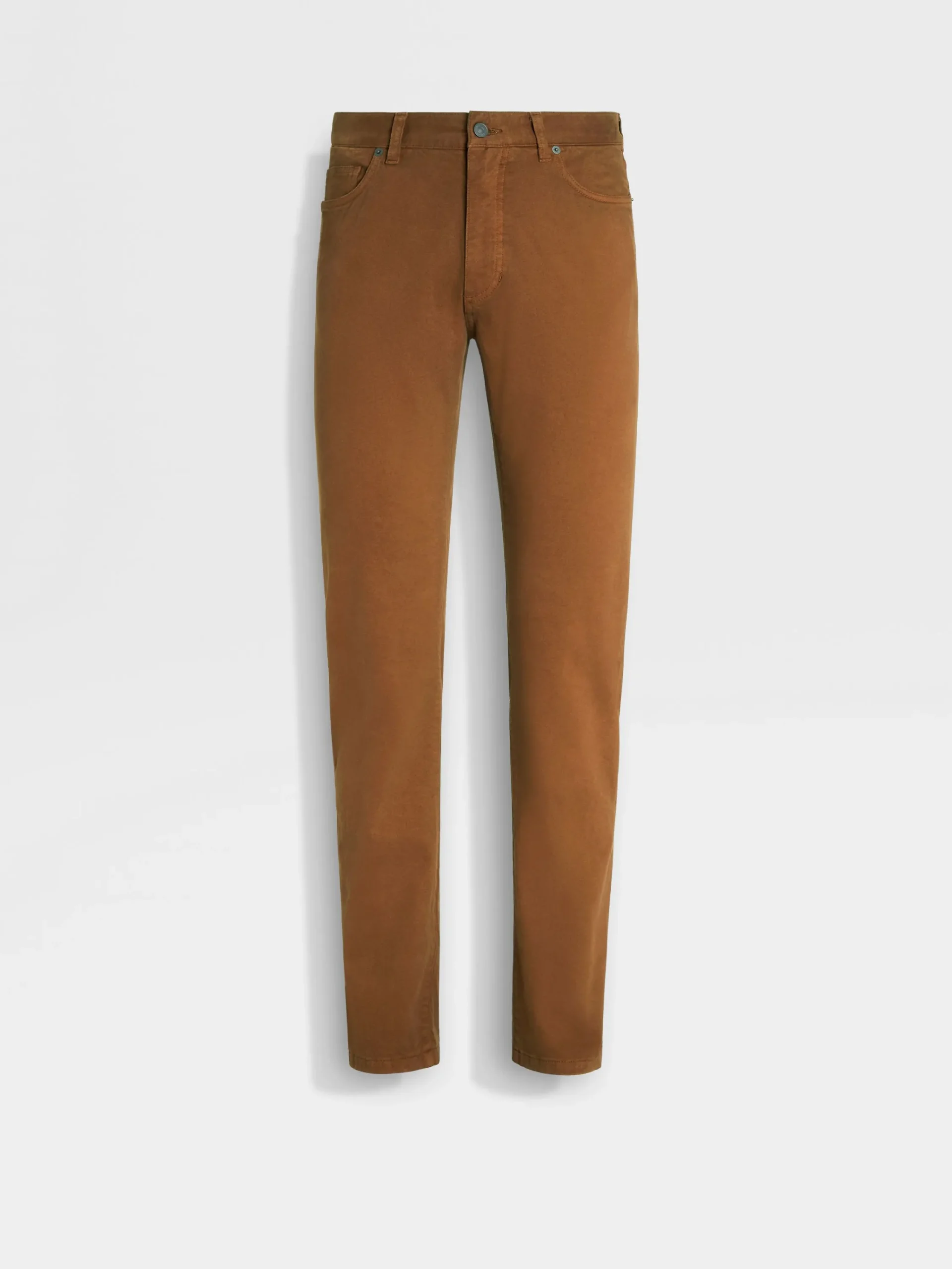 Jeans>ZEGNA Dark Foliage Stretch Cotton Roccia Jeans DarkFoliage