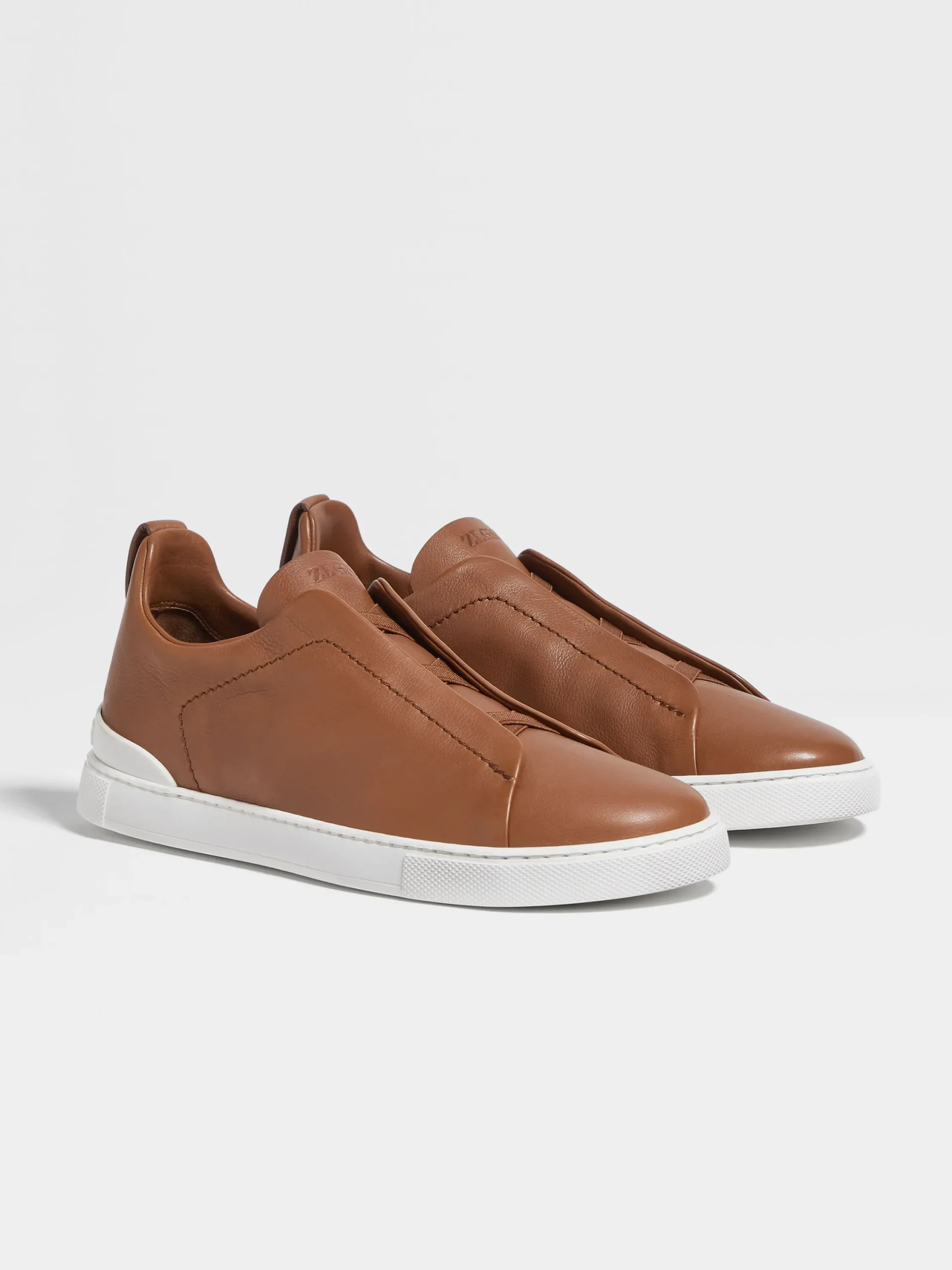 Travel In Style|Sneakers>ZEGNA Dark Foliage Triple Stitch™ SECONDSKIN Sneakers DarkFoliage