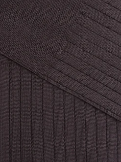 Underwear And Socks|Underwear And Socks>ZEGNA Dark Grey Cotton Socks DarkGrey