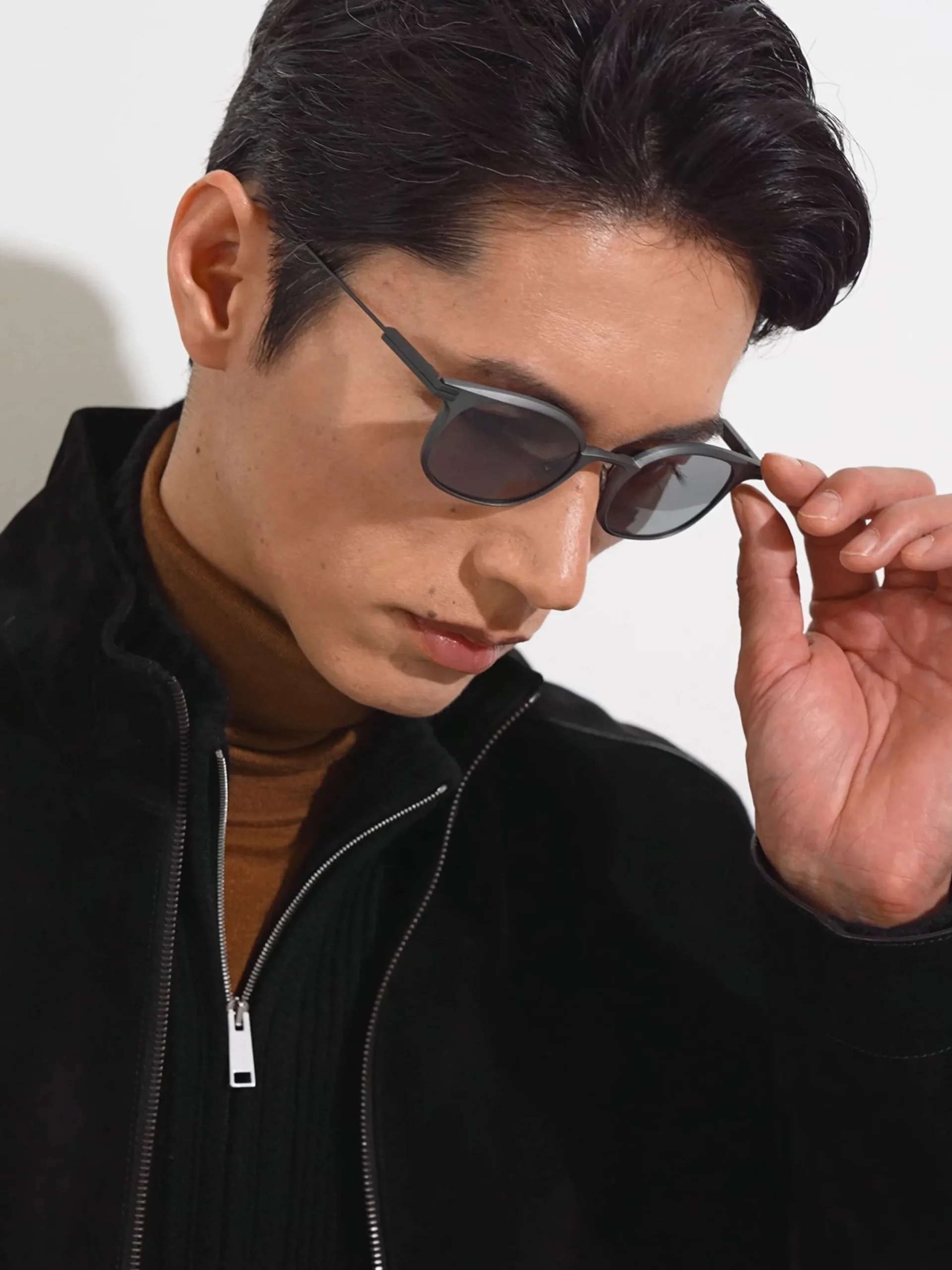 Sunglasses>ZEGNA Dark Silver Aluminium Sunglasses DarkSilver
