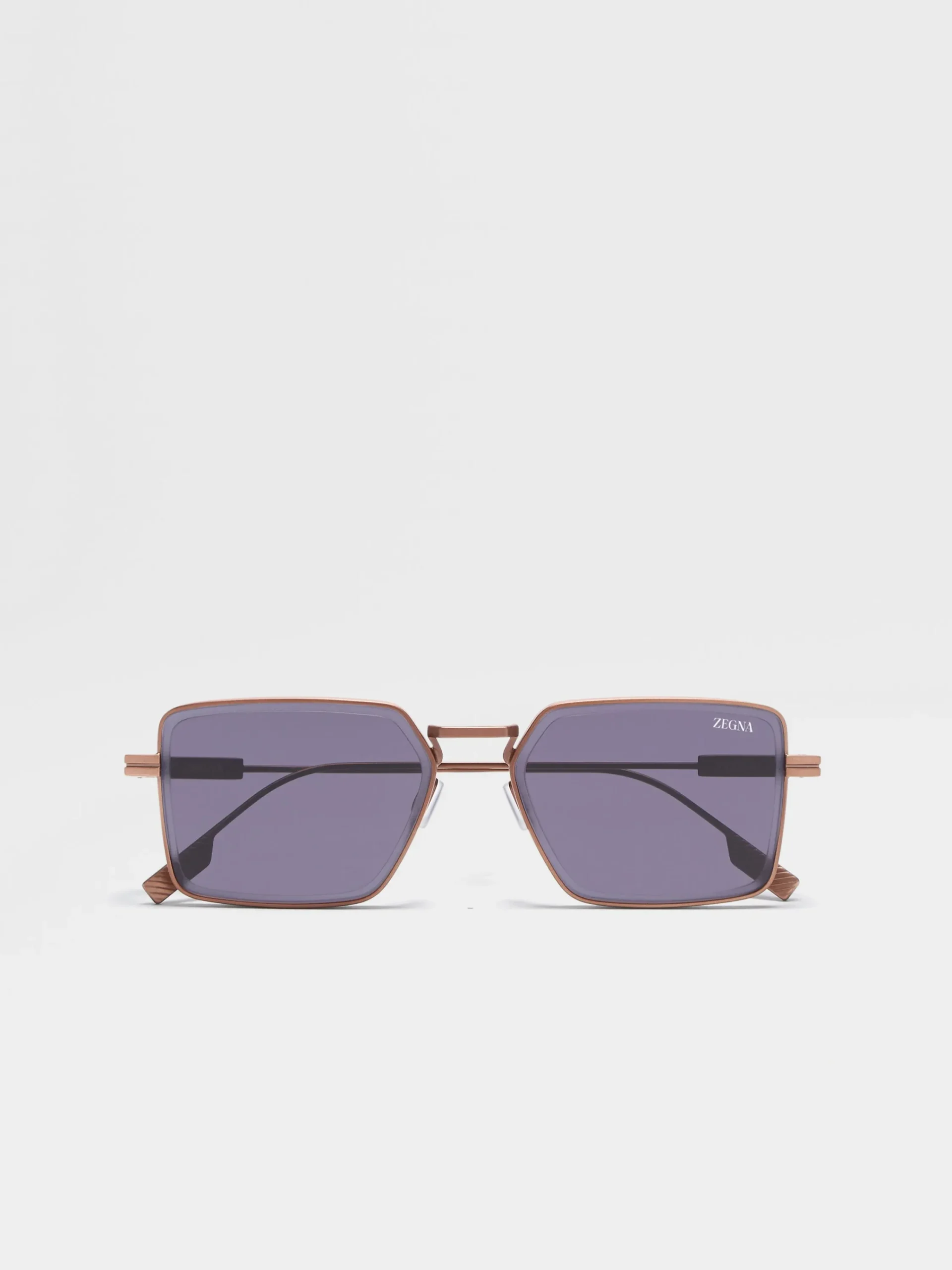 Sunglasses>ZEGNA Metal Sunglasses Foliage