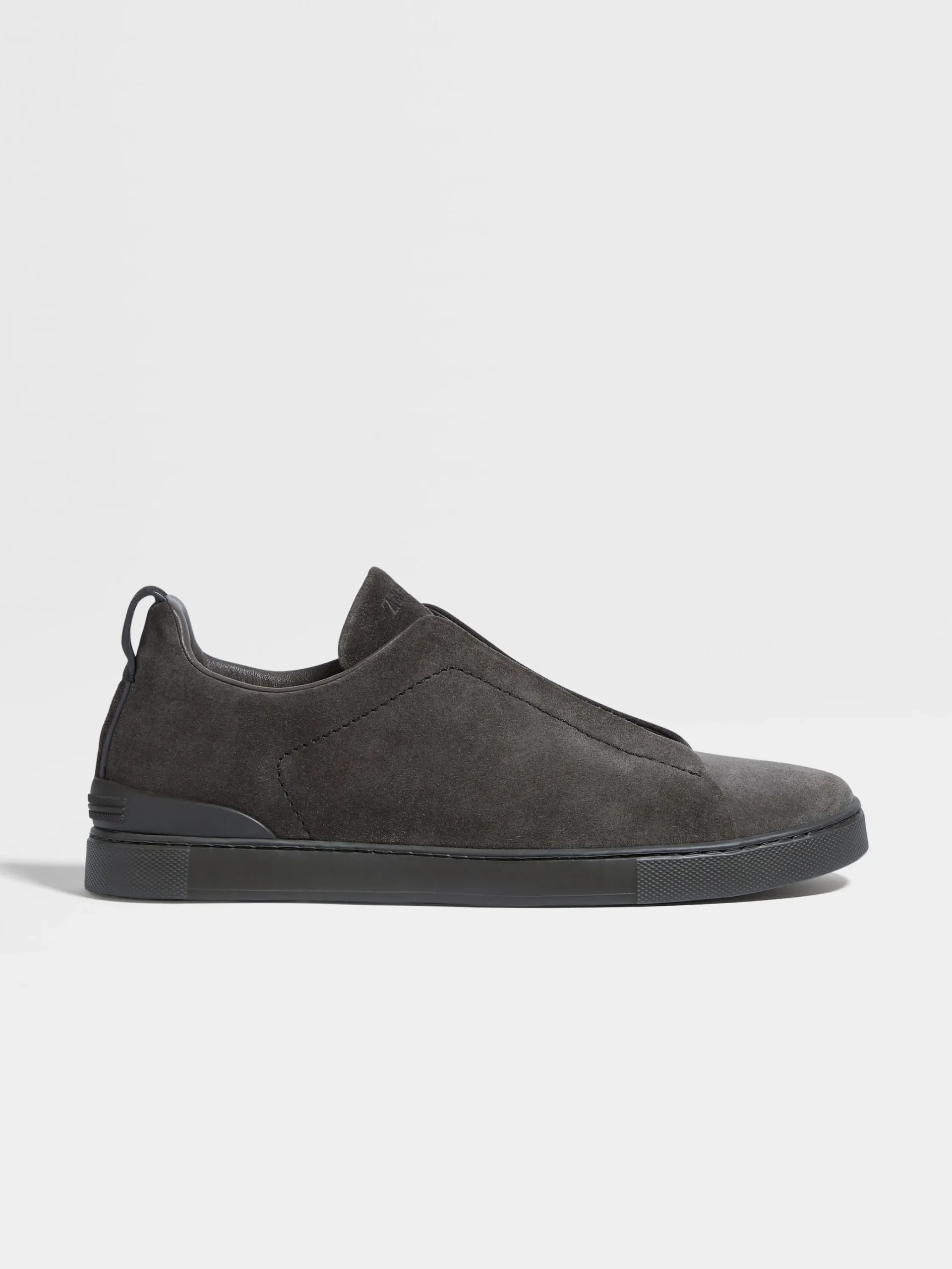 Sneakers>ZEGNA Suede Triple Stitch™ Sneakers Grey