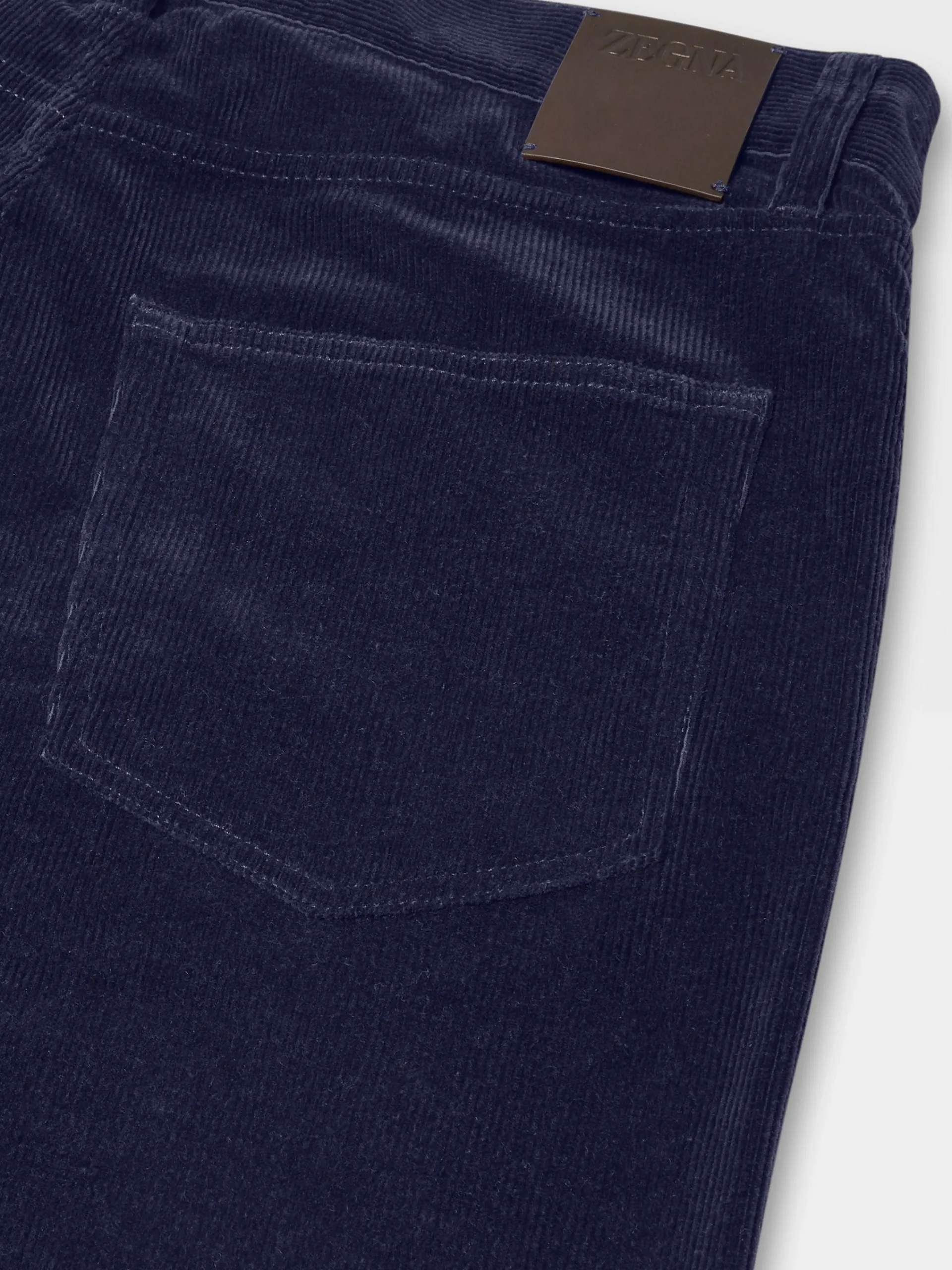Jeans>ZEGNA Ink Blue Cashco Roccia Pants InkBlue