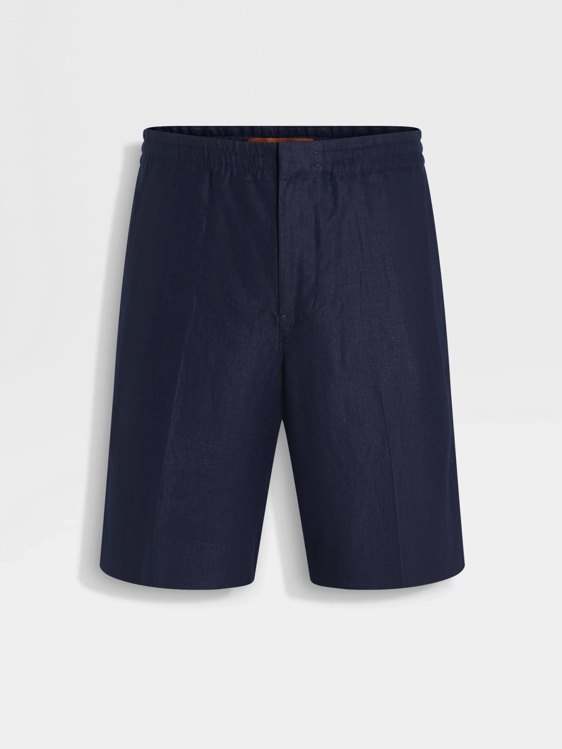 Pants>ZEGNA Ink Blue Oasi Lino Shorts InkBlue