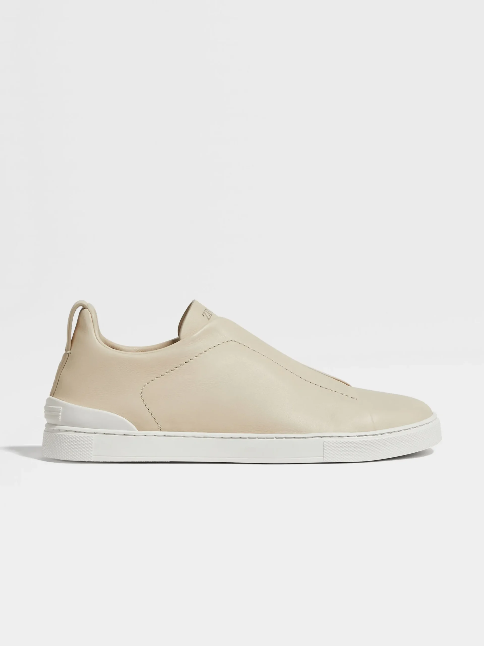 Travel In Style|Sneakers>ZEGNA Light Beige Triple Stitch™ SECONDSKIN Sneakers LightBeige