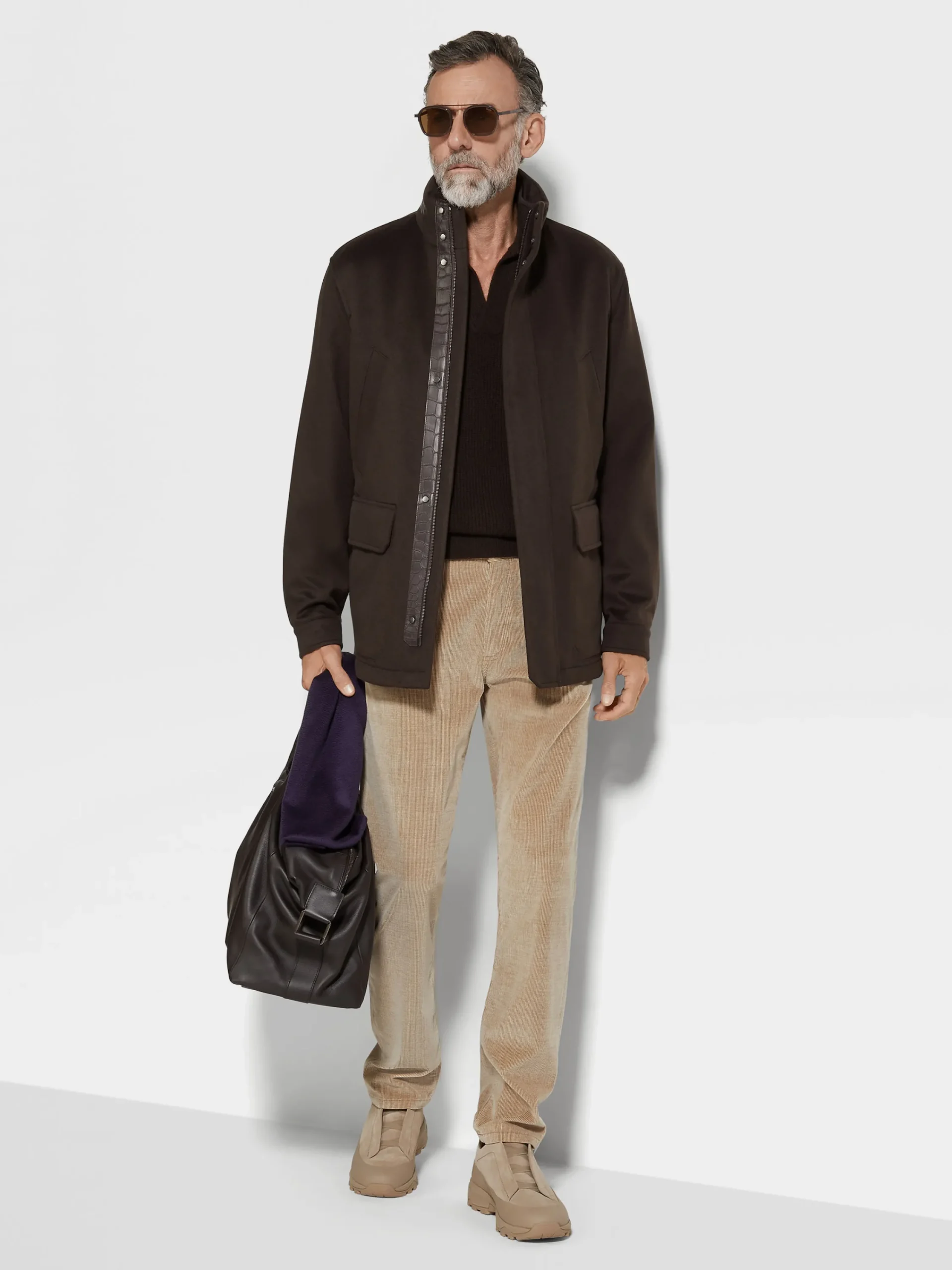 Jeans>ZEGNA Light Taupe Cashco Roccia Pants LightTaupe