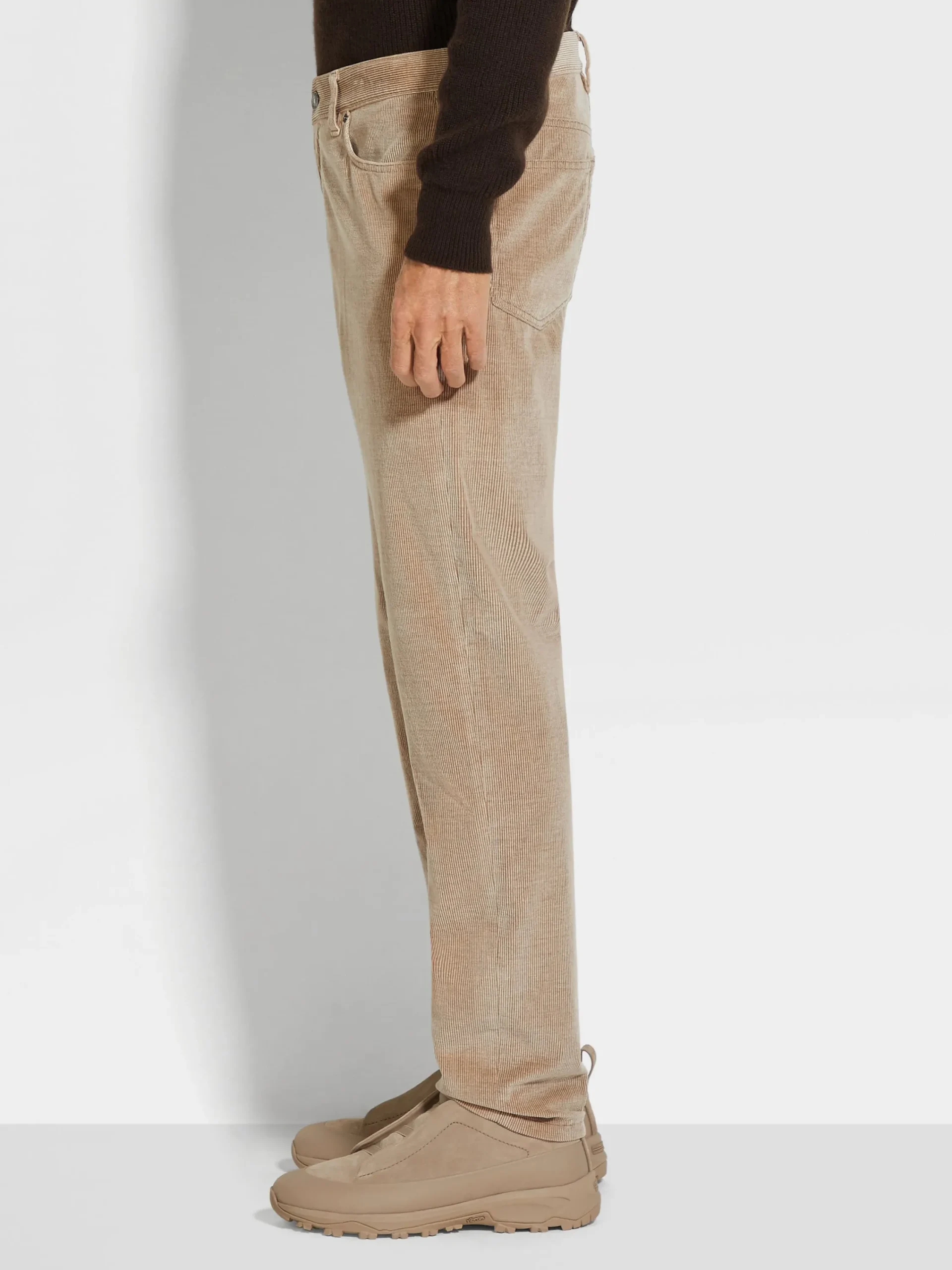 Jeans>ZEGNA Light Taupe Cashco Roccia Pants LightTaupe