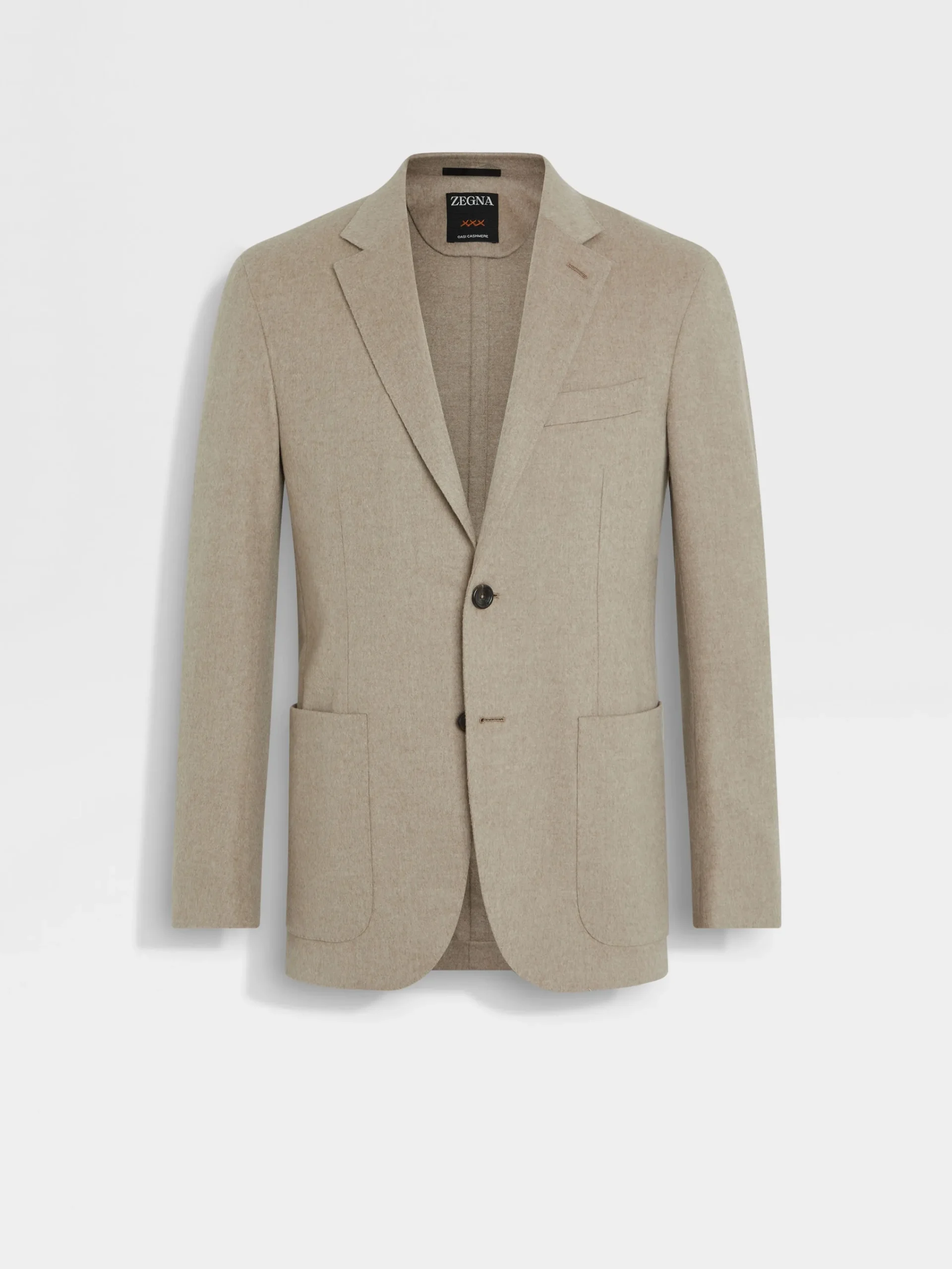 Blazers>ZEGNA Light Taupe Oasi Cashmere Jacket LightTaupe