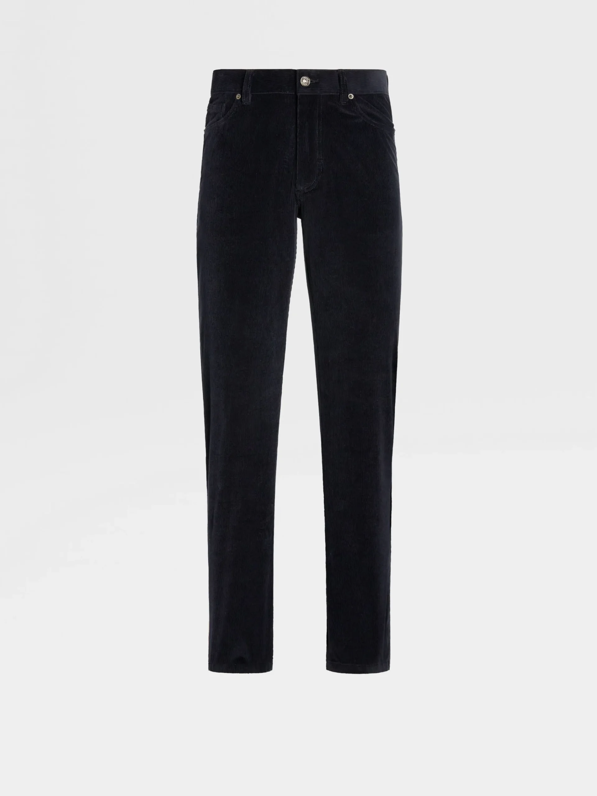 Jeans>ZEGNA Navy Blue Cashco Roccia Pants NavyBlue