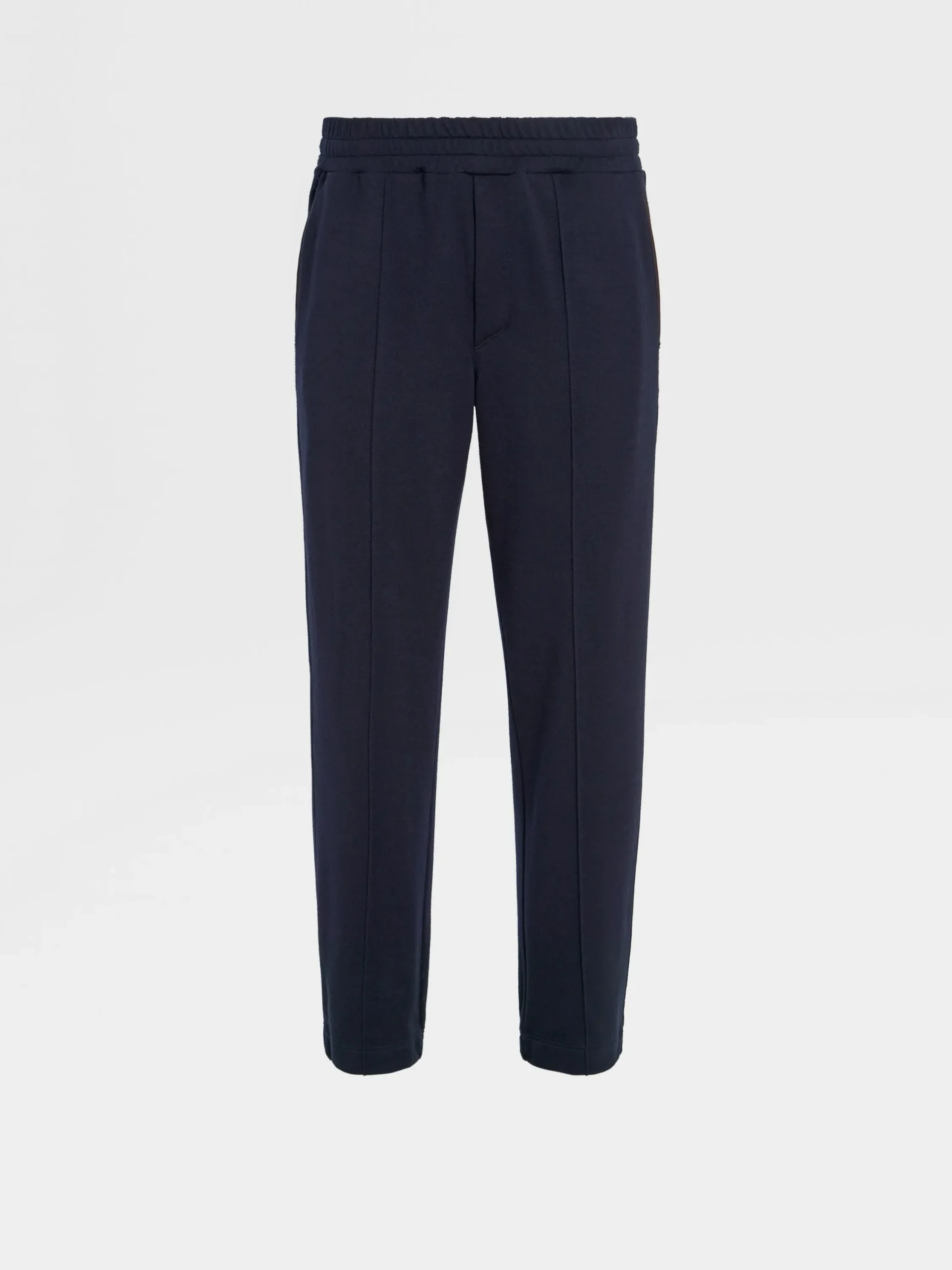 Joggers And Sweatshirts|Pants>ZEGNA Navy Blue 12milmil12 Jogger Pants NavyBlue