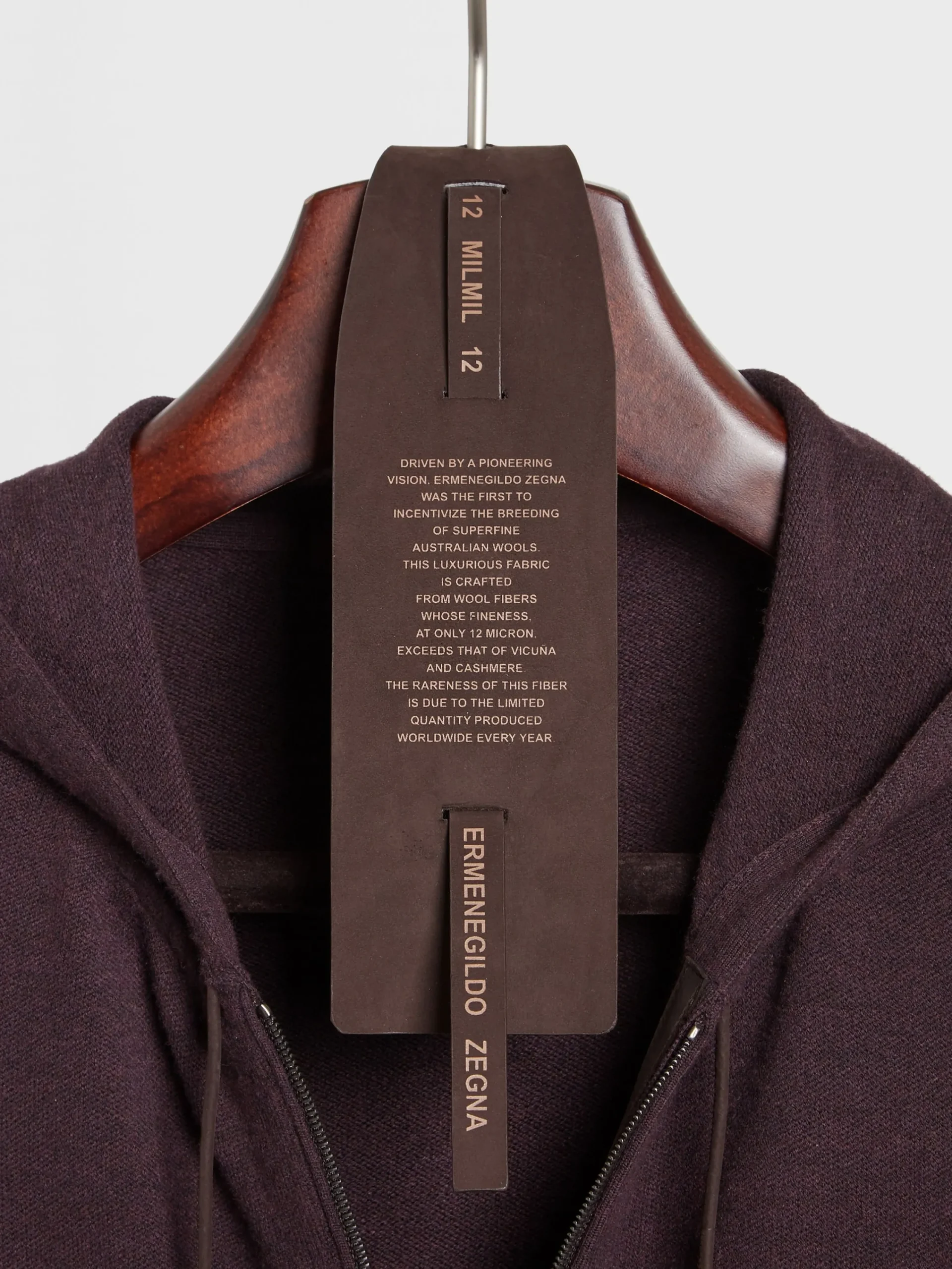 Polo Shirts|Sweaters>ZEGNA Navy Blue 12milmil12 Wool Polo Shirt NavyBlue