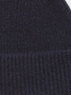 Small Gifts|Soft Accessories>ZEGNA Navy Blue Oasi Cashmere Beanie NavyBlue