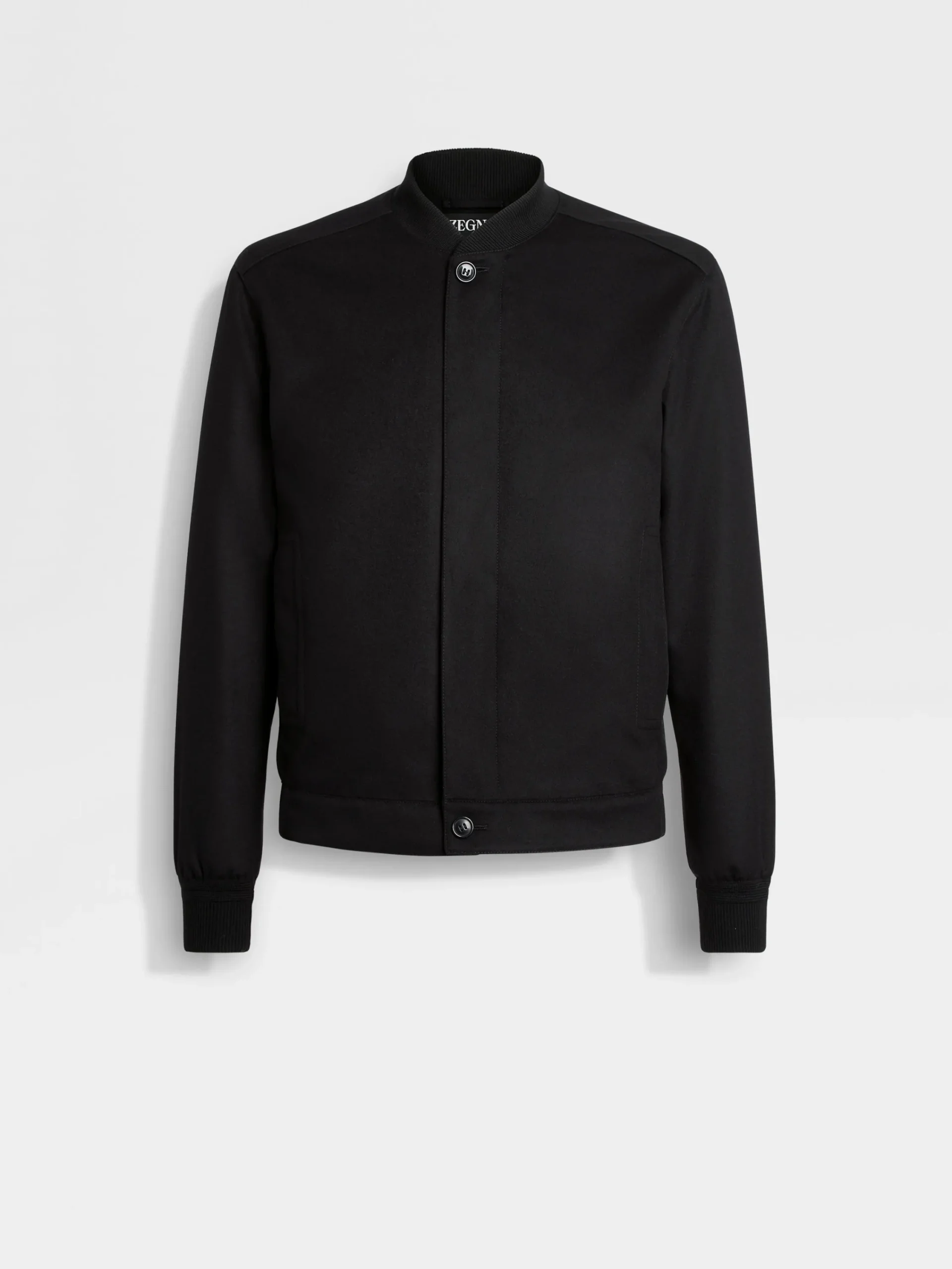 Travel In Style|Jackets And Coats>ZEGNA Oasi Cashmere Elements Bomber Black