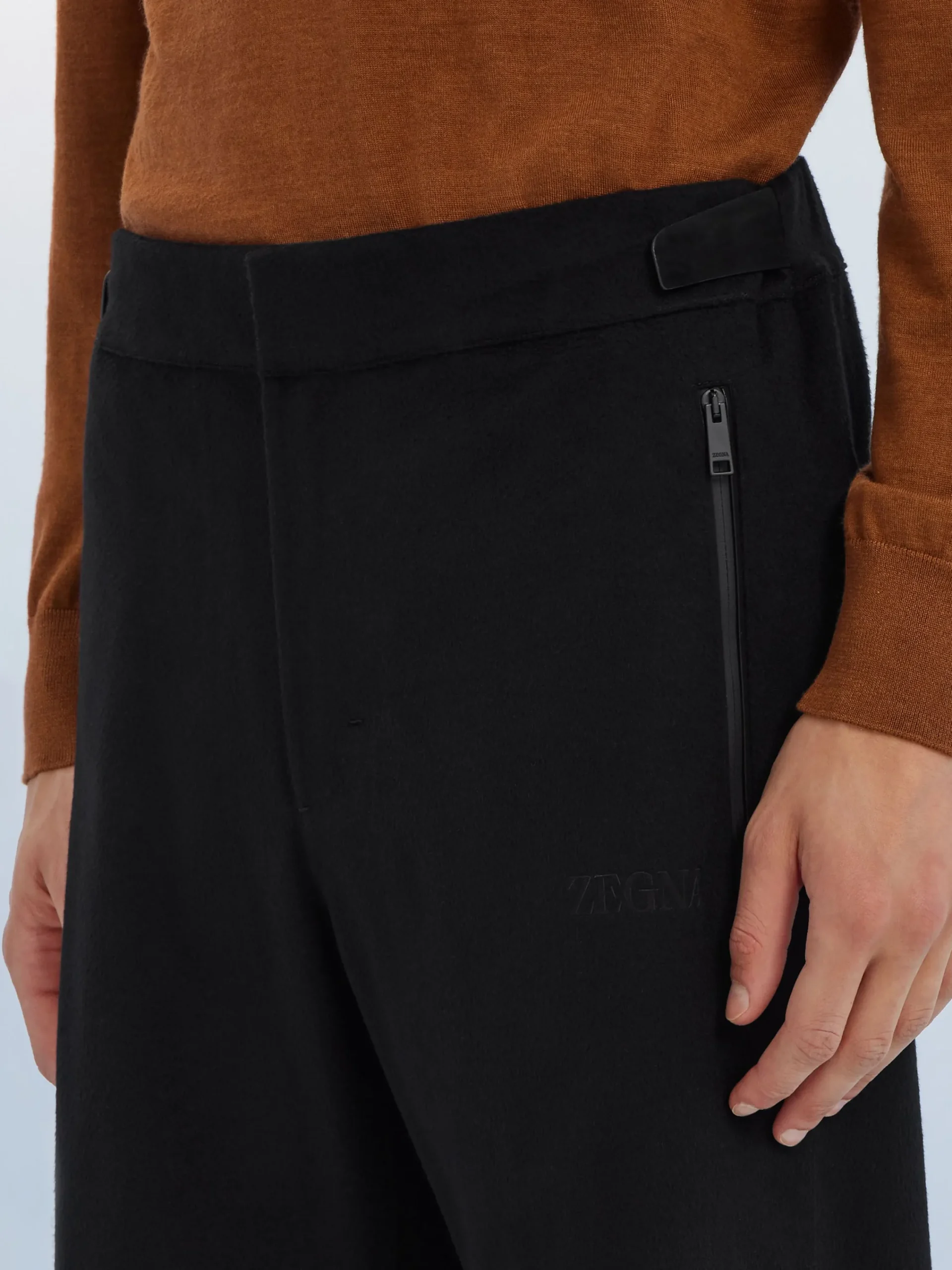 Pants>ZEGNA Oasi Cashmere Elements Ski Pants Black