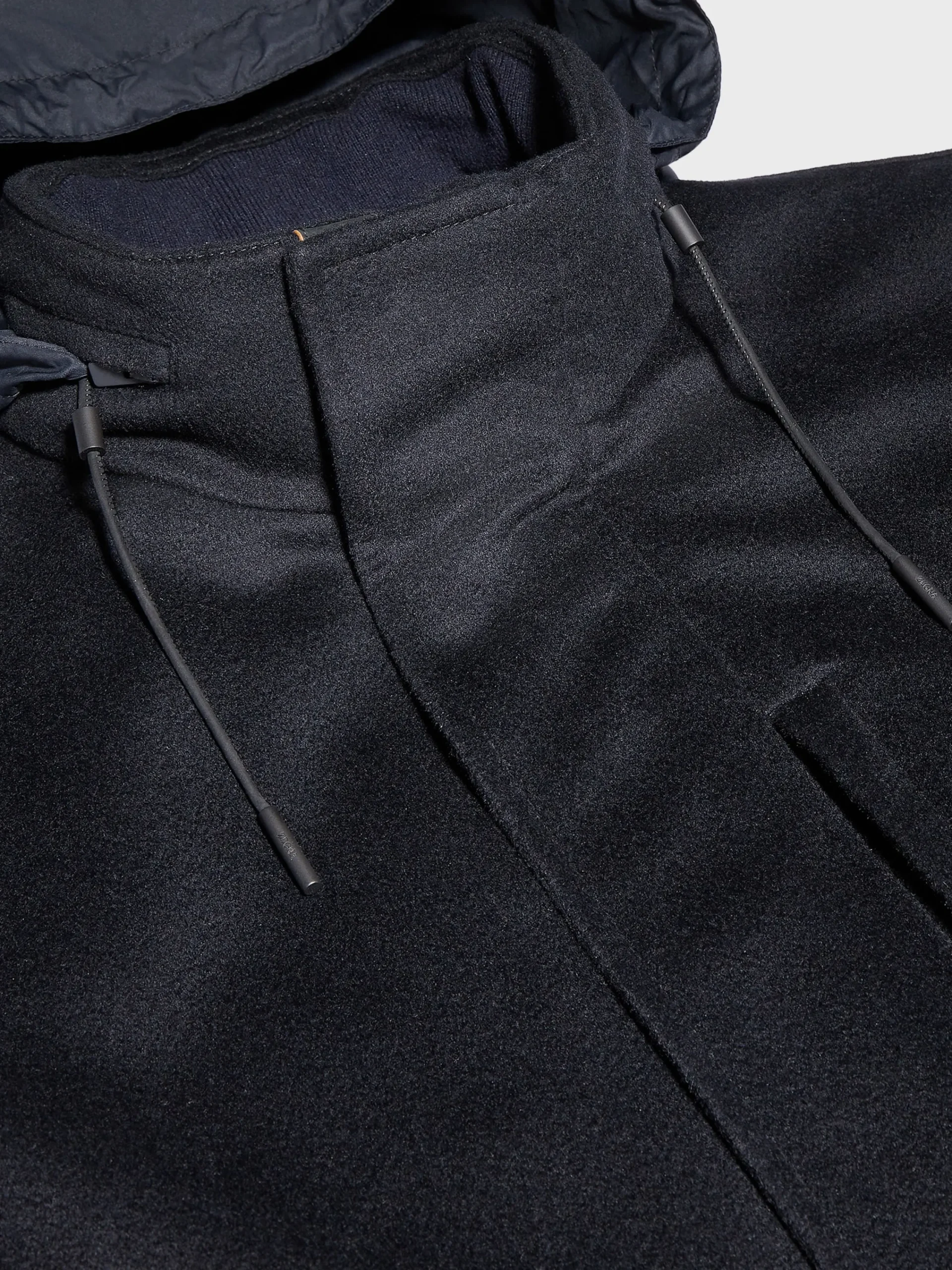 Jackets And Coats>ZEGNA Oasi Cashmere Elements Vetta Overjacket NavyBlue