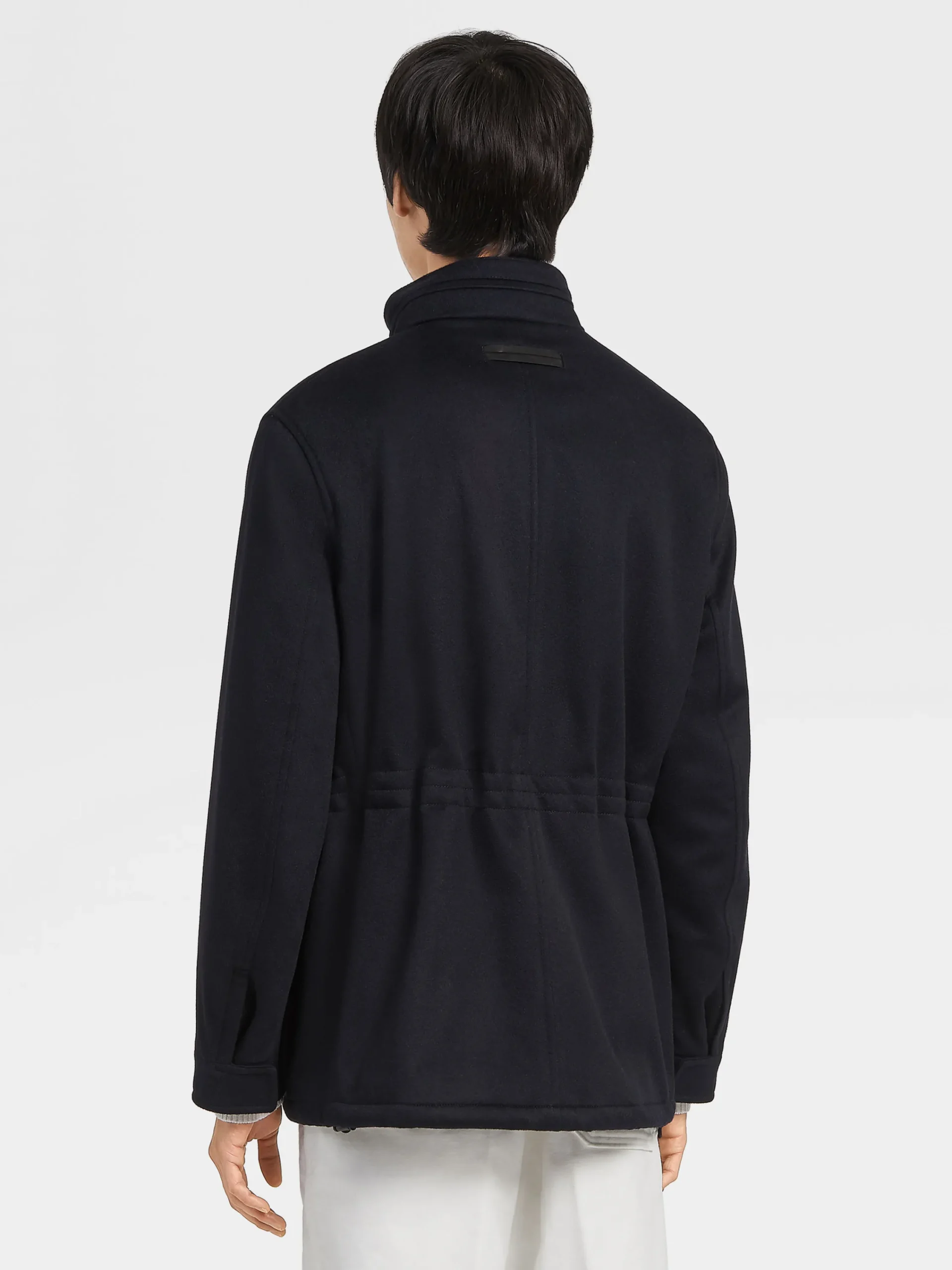 Jackets And Coats>ZEGNA Oasi Cashmere Elements Vetta Overjacket NavyBlue